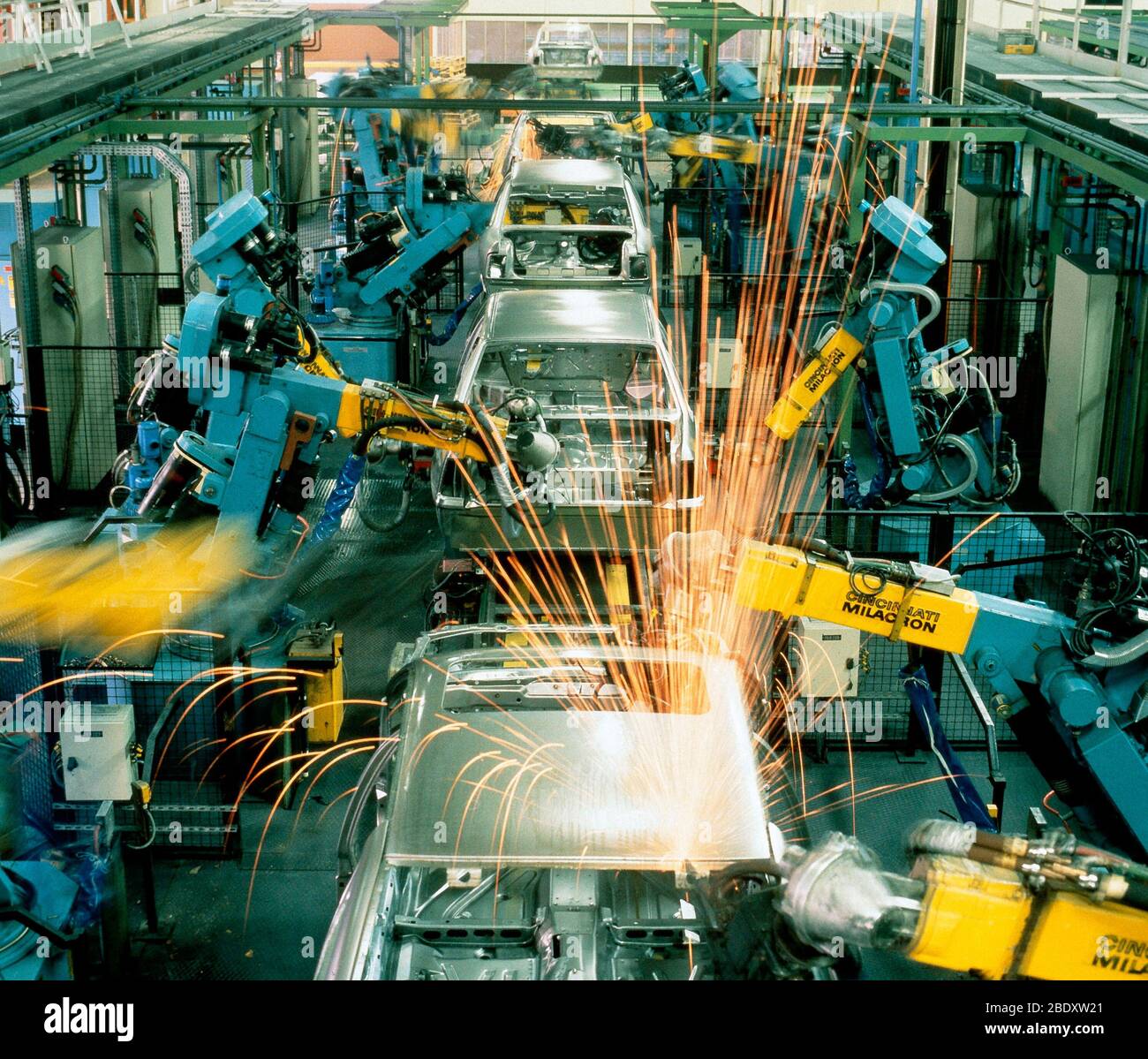 Fabrication de voitures Banque D'Images