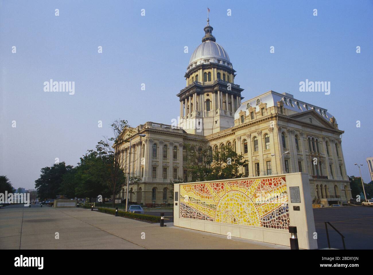 Capitole de l'État de l'Illinois Banque D'Images