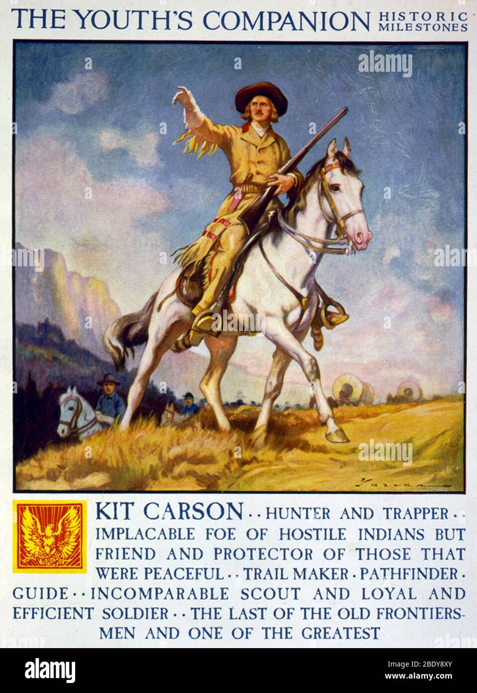 Kit Carson, American Frontiersman Banque D'Images