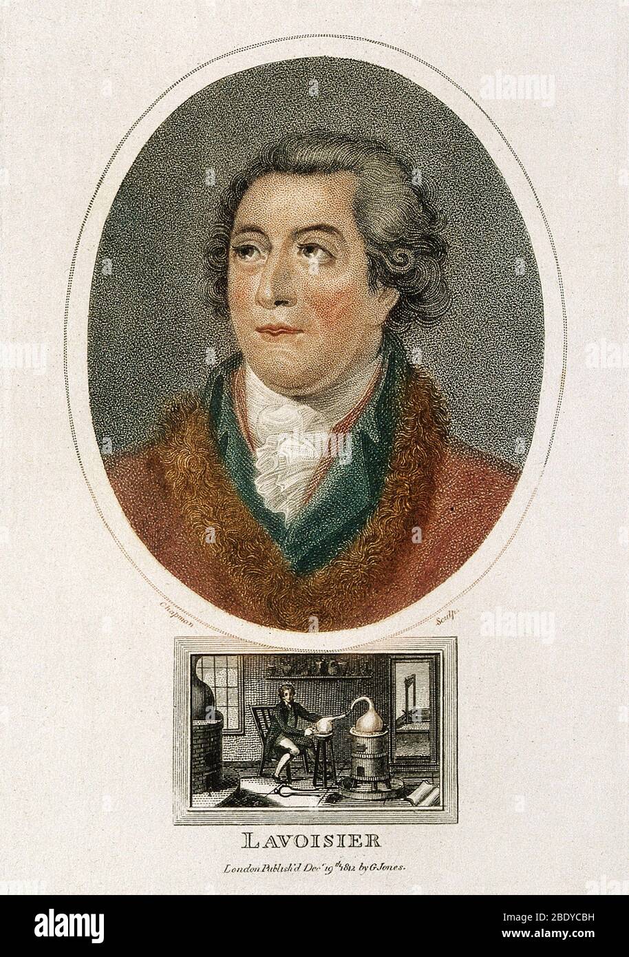 Antoine-Laurent Lavoisier, chimiste français Banque D'Images