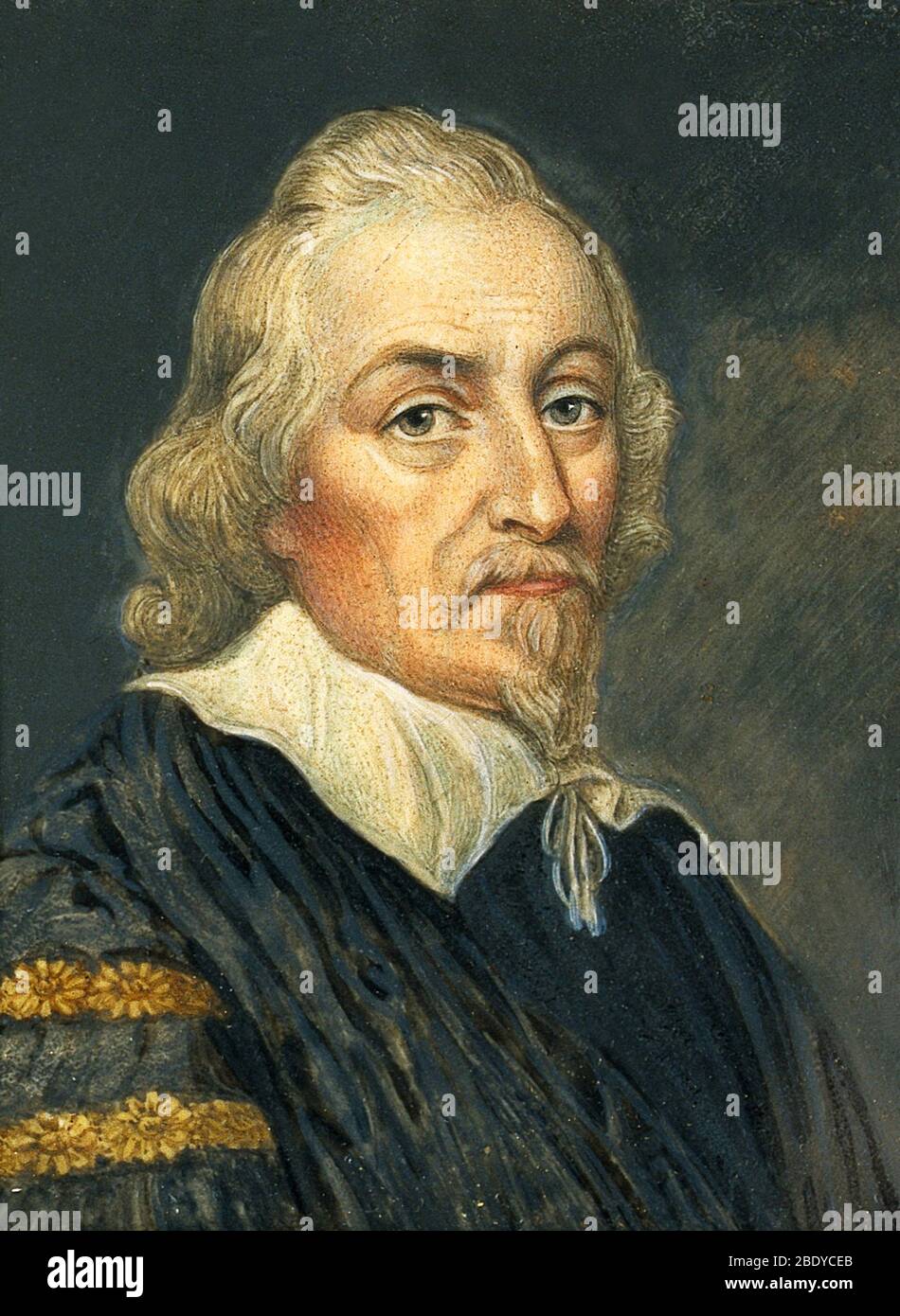 William Harvey, médecin anglais Banque D'Images
