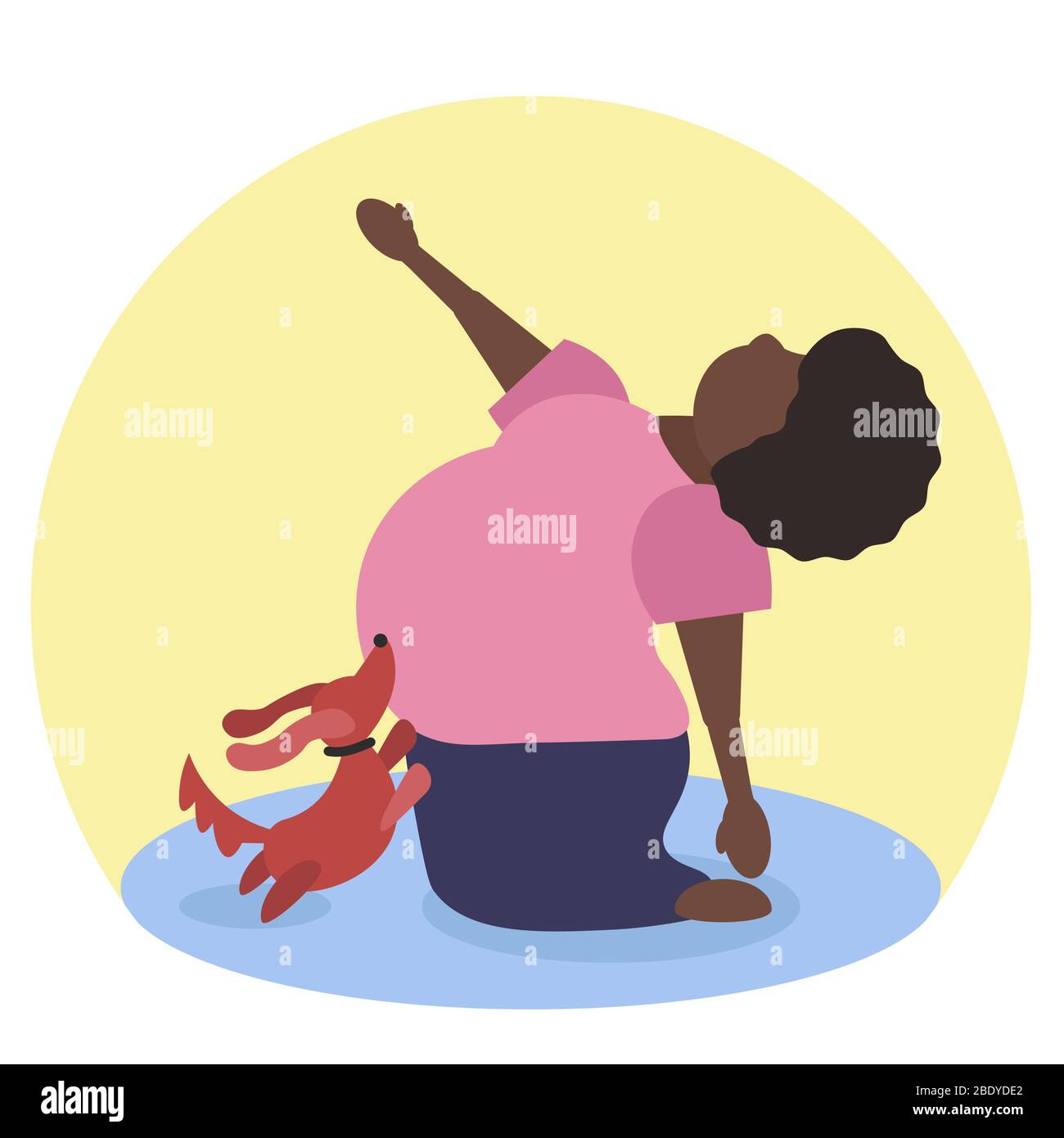 Grosse Femme Africaine Drole Faisant La Pose De Chameau Ou L Ustrasana Son Chien L Aide Avec L Exercice Illustration Au Format Vectoriel Image Vectorielle Stock Alamy Grosse Femme Africaine Drole Faisant La Pose De Chameau Ou L Ustrasana Son Chien L Aide Avec L Exercice Illustration Au Format Vectoriel Image Vectorielle Stock Alamy