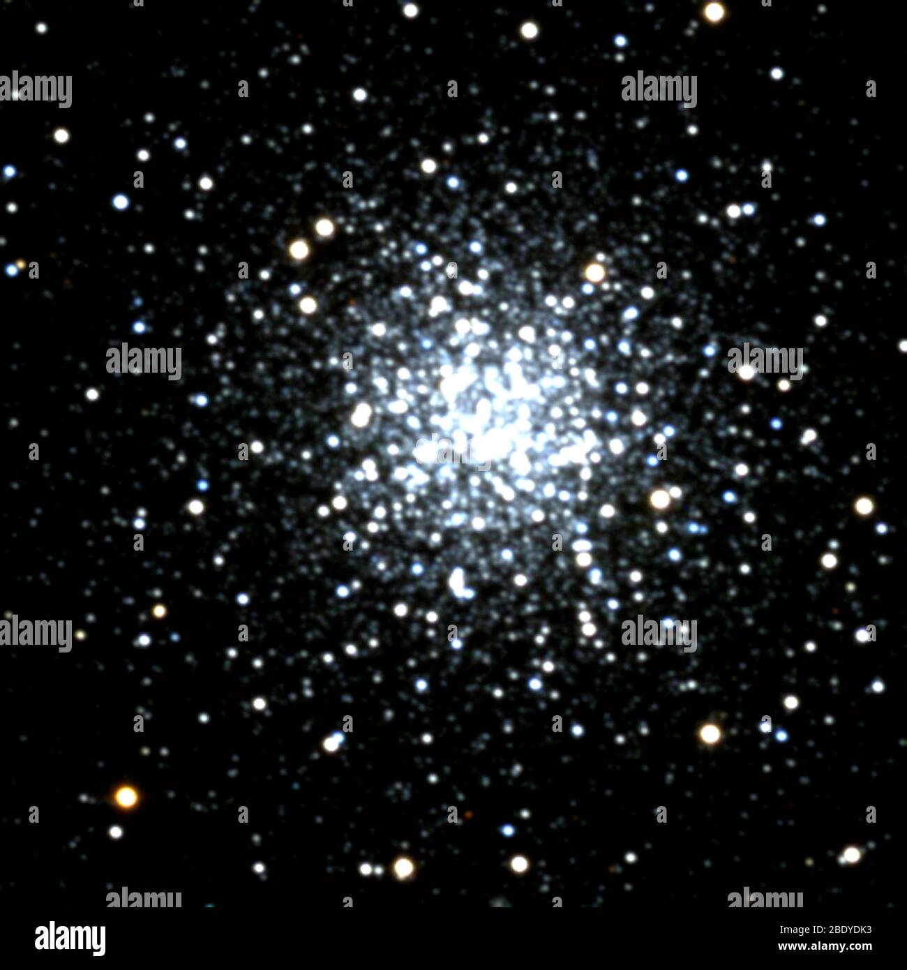 Cluster globulaire, M68, NGC 4590 Banque D'Images