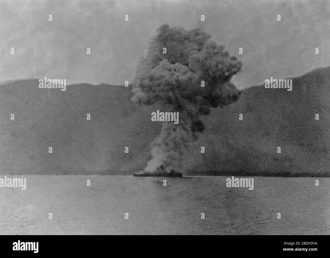 Bataille de Santiago de Cuba, 1898 Banque D'Images