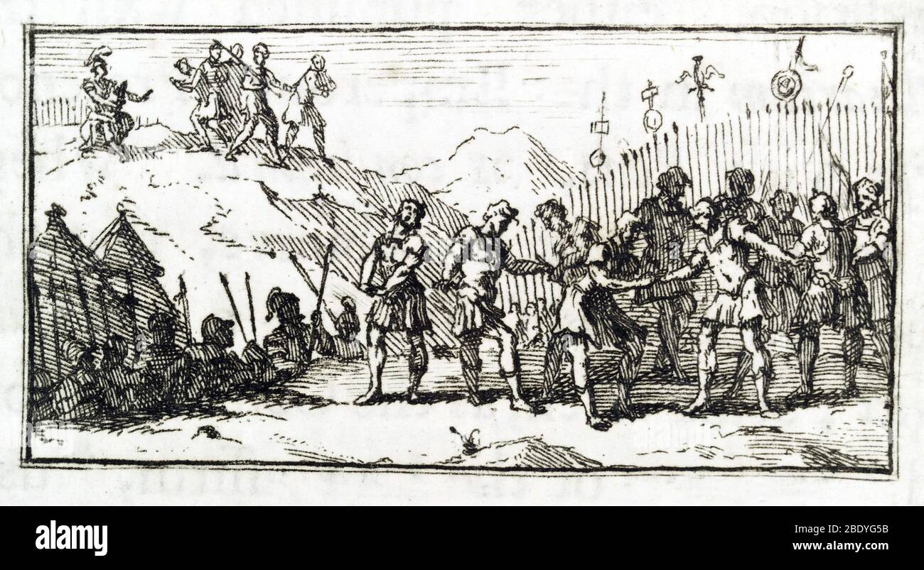 Châtiment de l'armée romaine, Décimation Banque D'Images