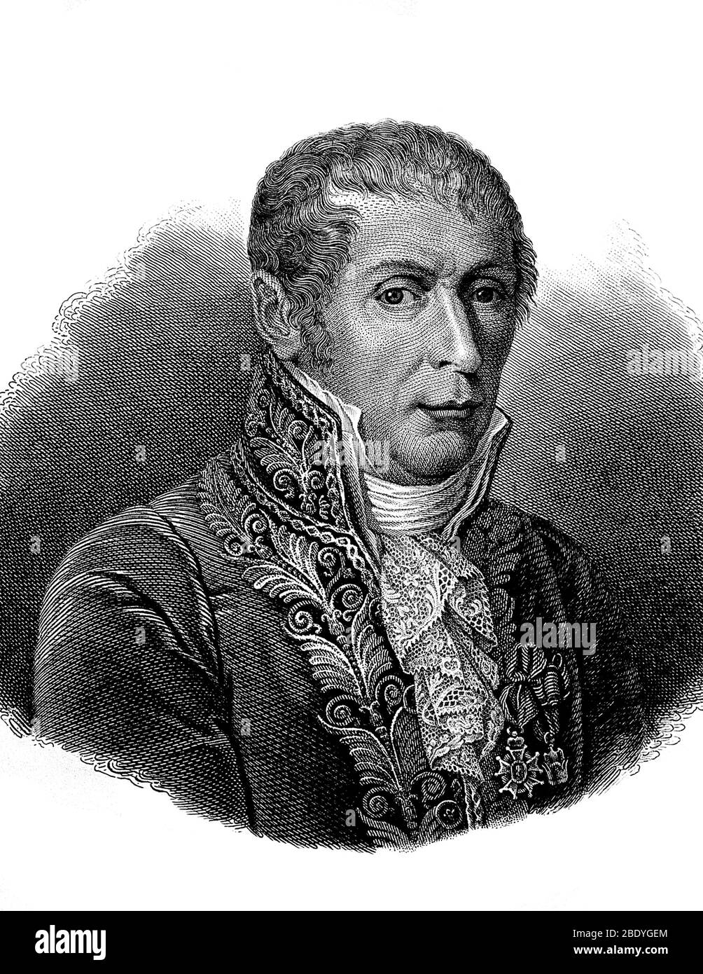 Alessandro Volta, physicien italien Banque D'Images Alessandro Volta, physicien italien Banque D'Images