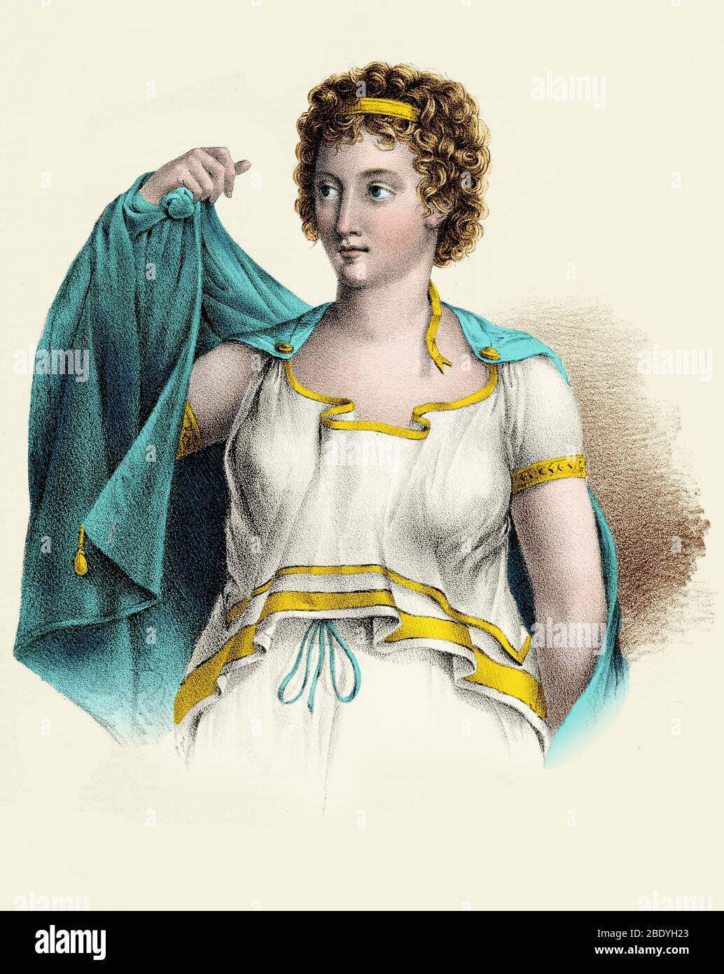 Agnodice, médecin grec ancien, quatrième siècle avant J.-C. Banque D'Images