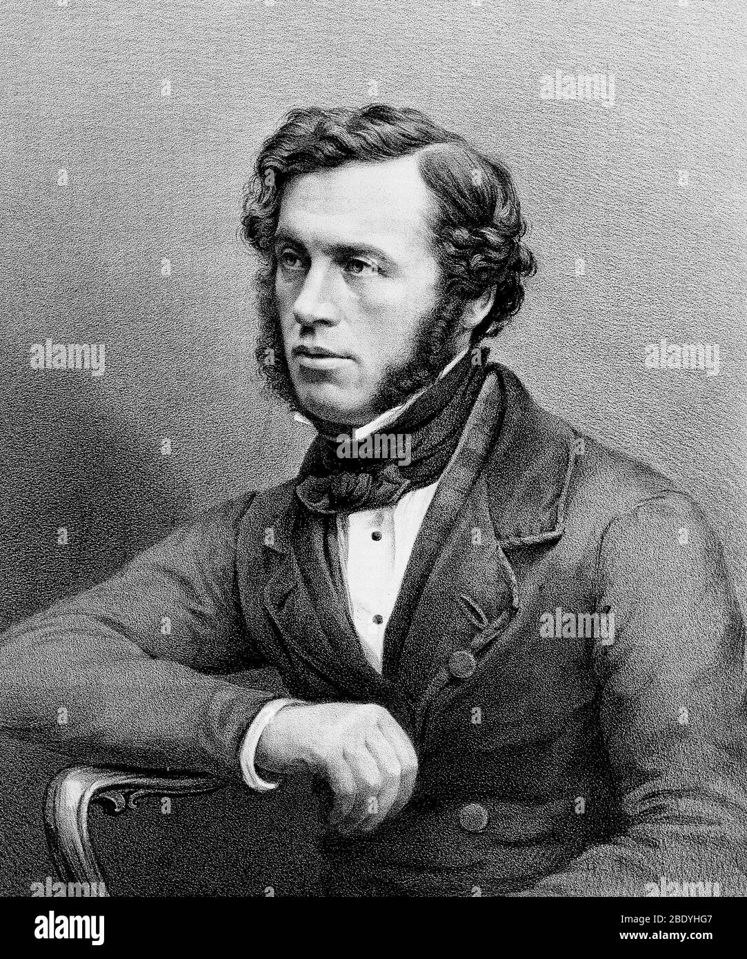 William Robert Grove, scientifique et inventeur gallois Banque D'Images