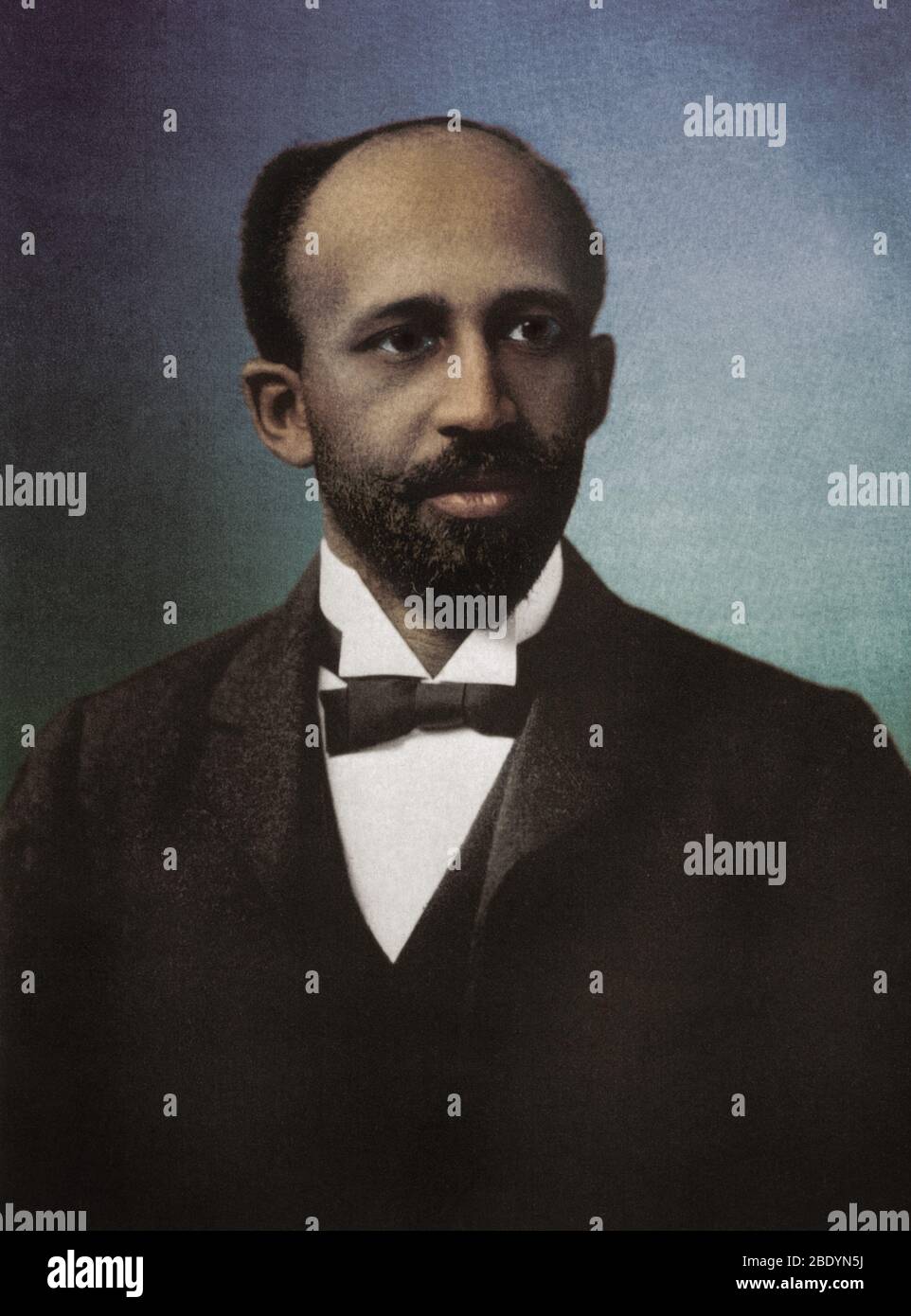 W.E.B. Du Bois, les polymath américains Banque D'Images