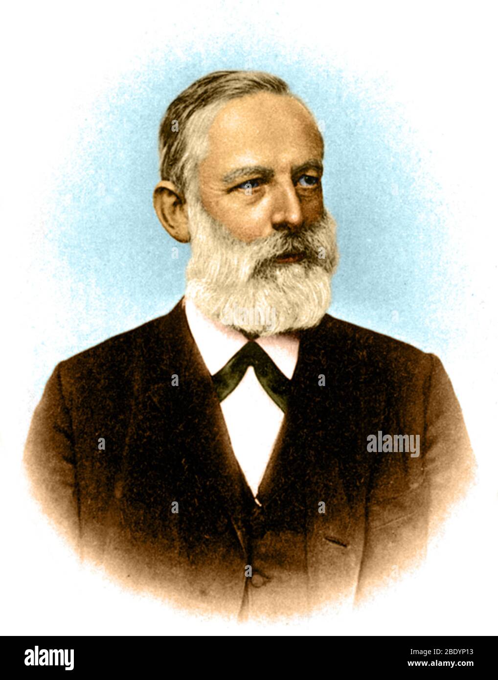 Julius Lothar Meyer, chimiste allemand Banque D'Images