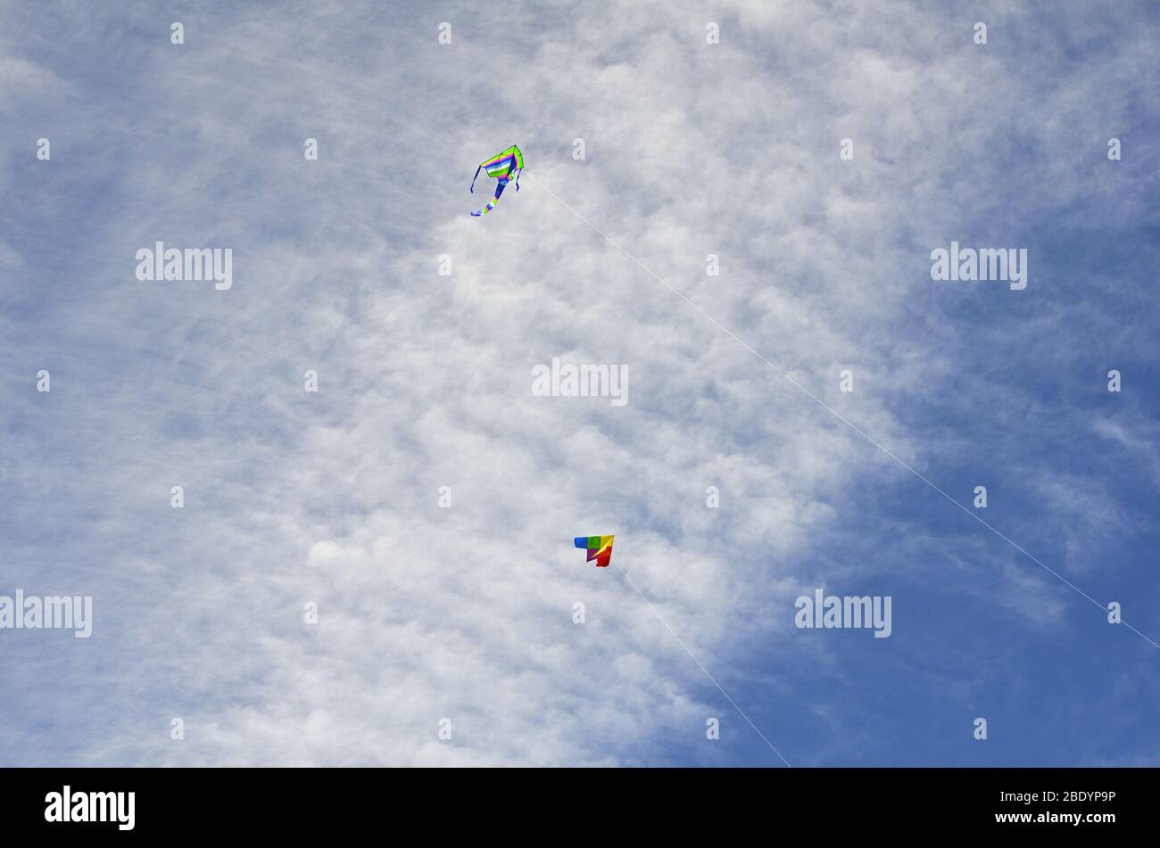 Cerfs volants dans le ciel Banque de photographies et d’images à haute ...