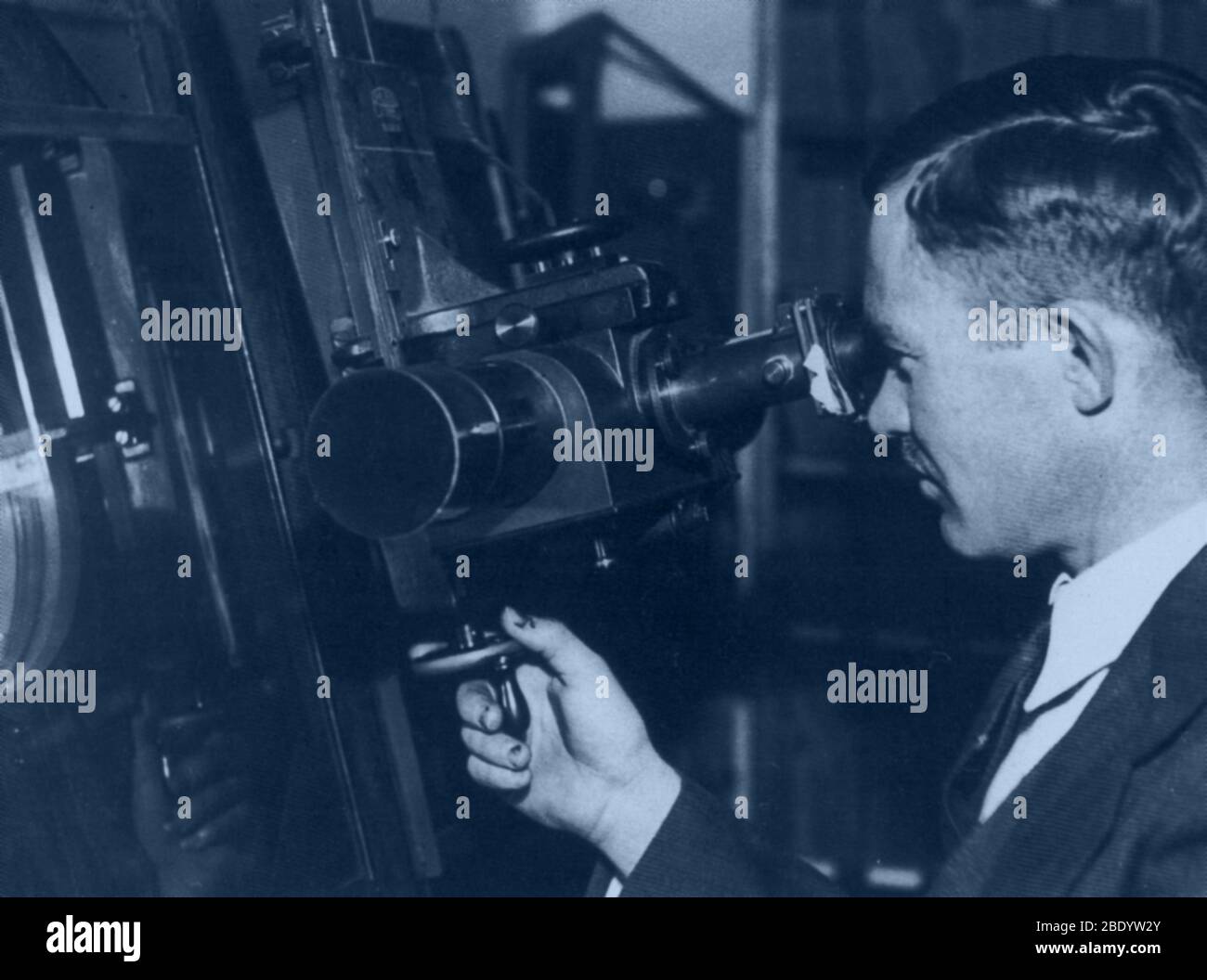 Clyde Tombaugh, astronome américain Banque D'Images