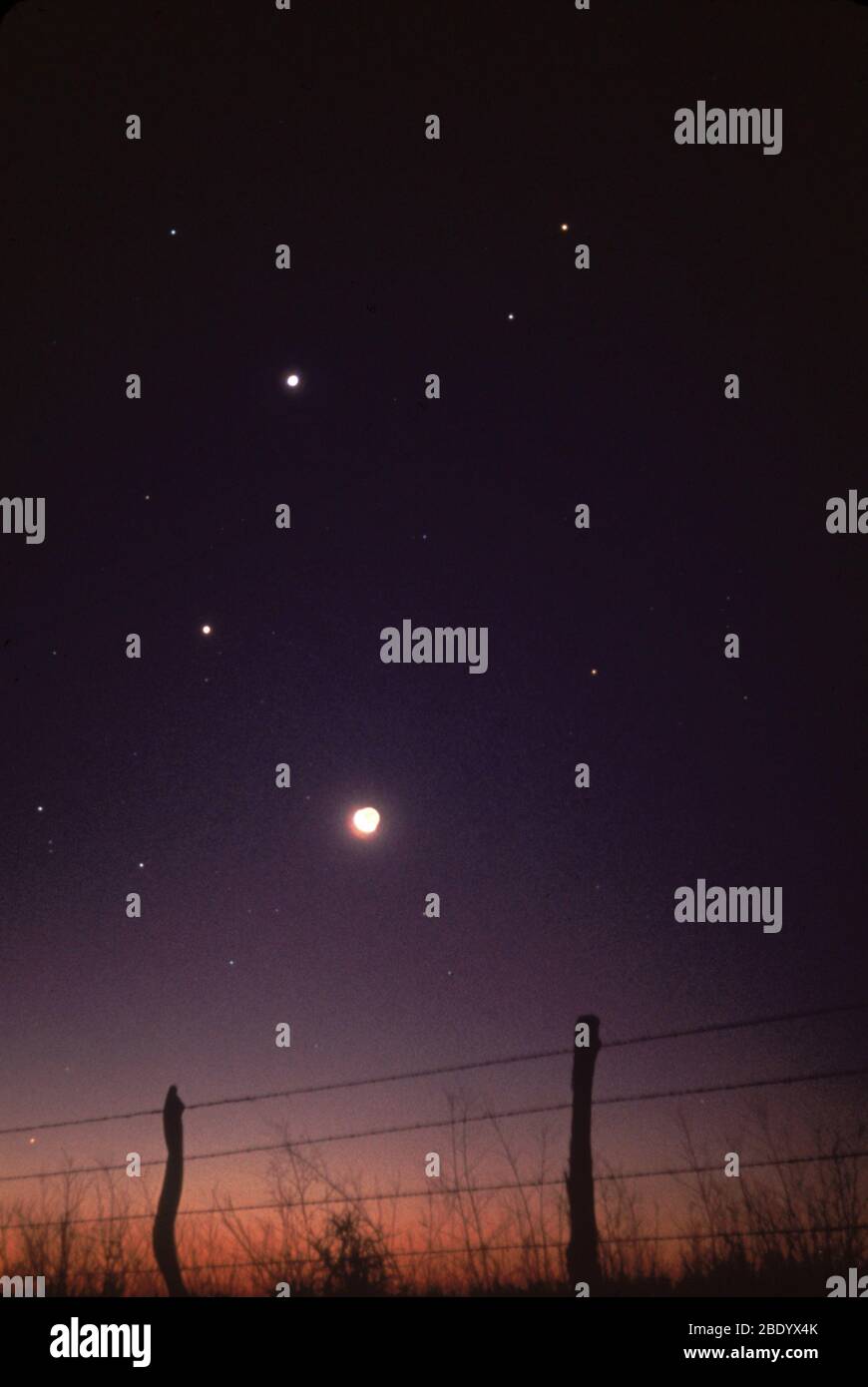 Ciel nocturne Banque D'Images