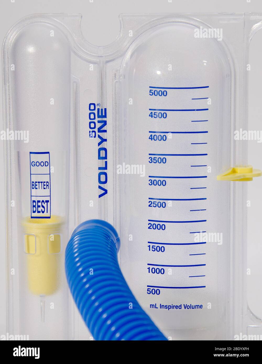 Capacité vitale, Exerciseur volumétrique Banque D'Images