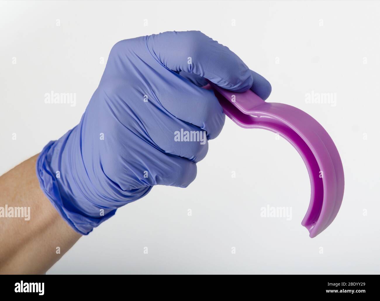 Dispositif aérien oral (oropharyngé) Banque D'Images