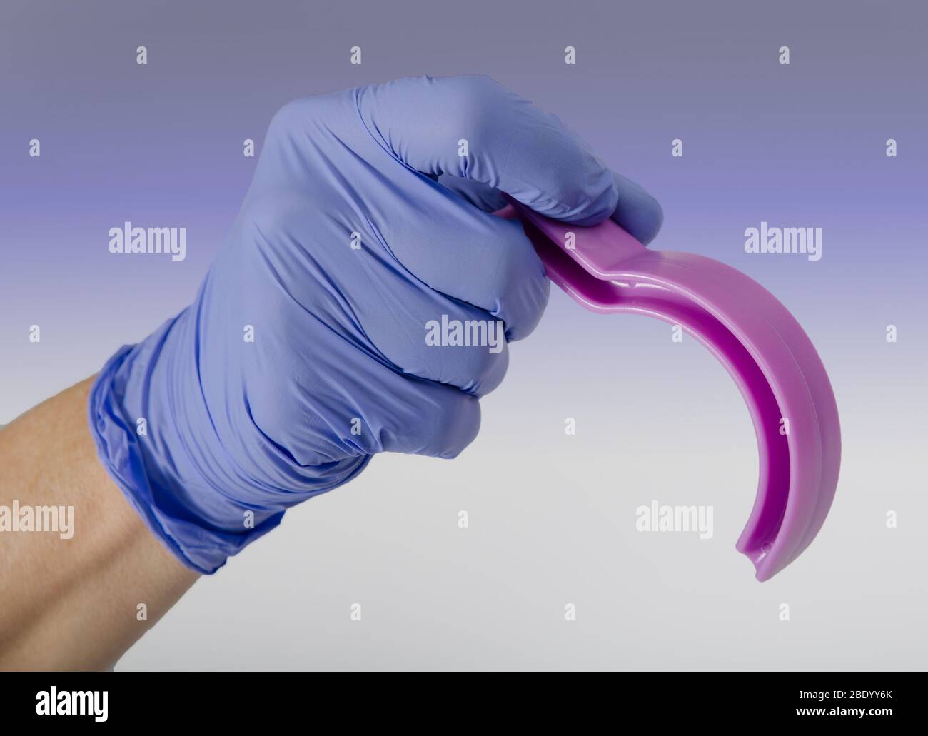 Dispositif aérien oral (oropharyngé) Banque D'Images