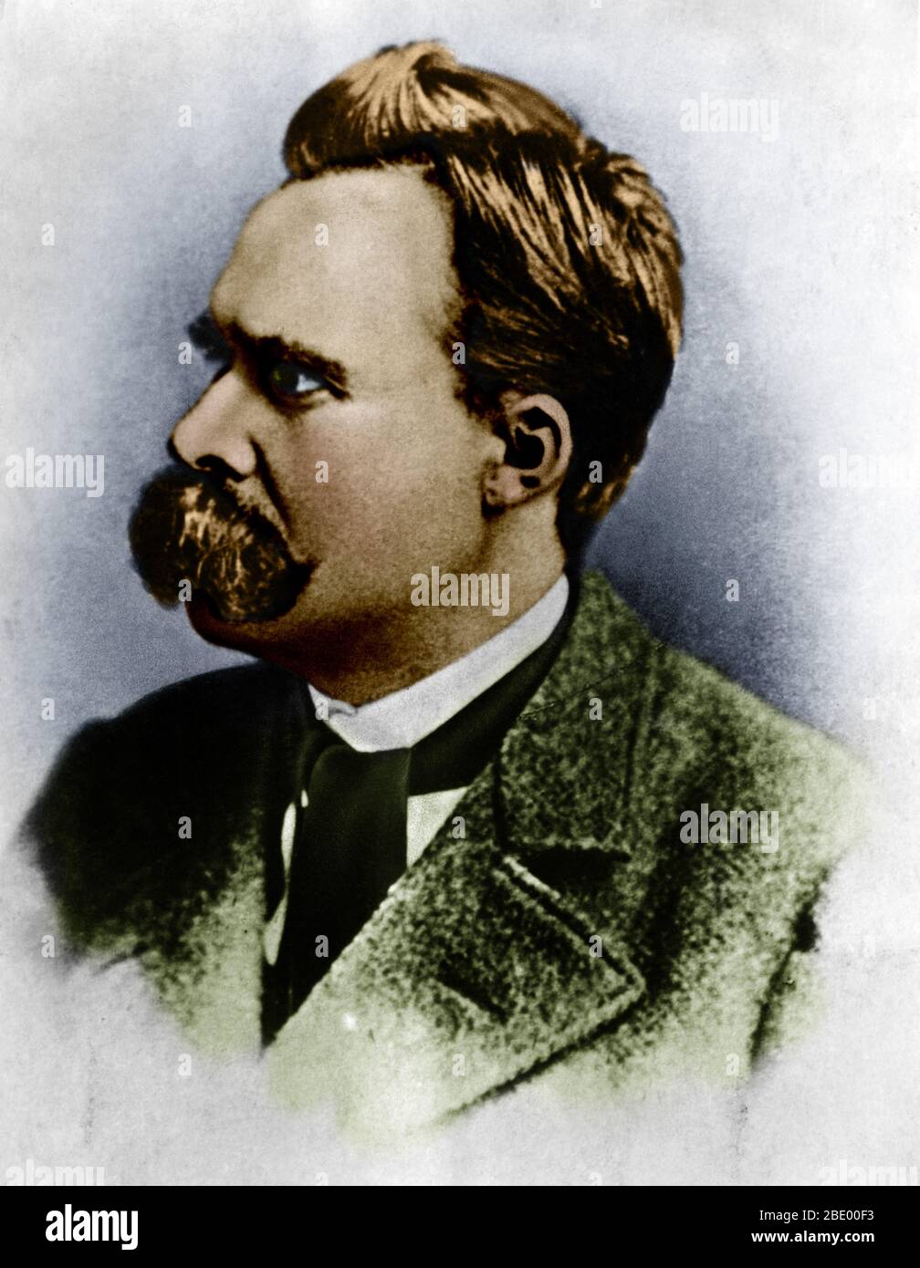 Friedrich Wilhelm Nietzsche, philosophe allemand Banque D'Images