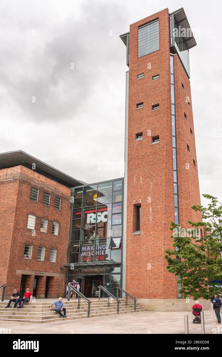Royal Shakespeare Theatre, Stratford-upon-Avon, Warwickshire, Angleterre, GB, Royaume-Uni Banque D'Images