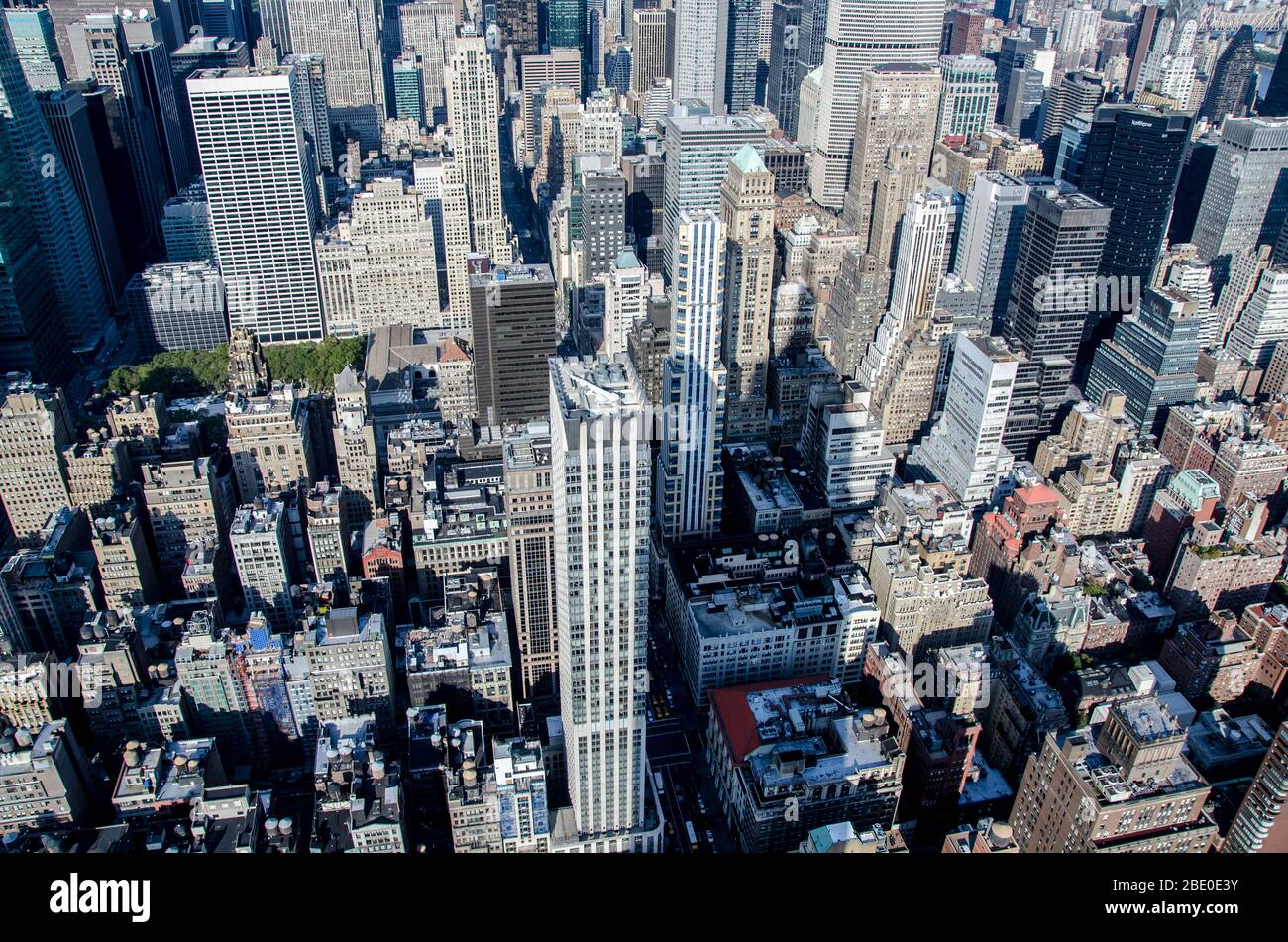 Bâtiments modernes dans la ville de NewYork, New York, États-Unis d'Amérique Banque D'Images