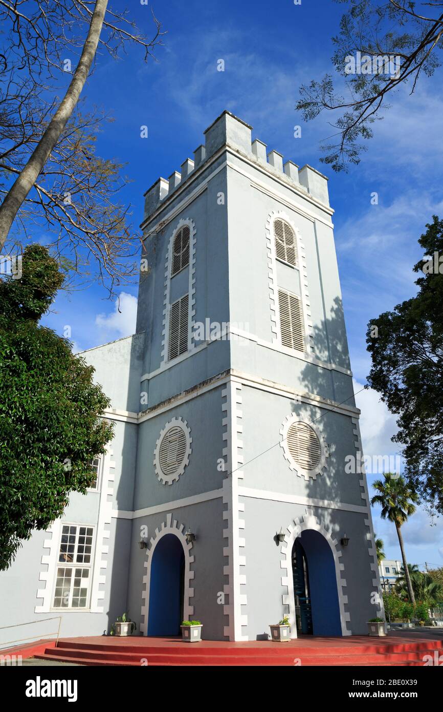 Église anglicane St. Mary's,Bridgetown,Barbade,Caraïbes Banque D'Images