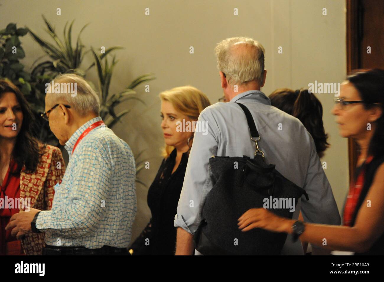 Catherine Deneuve au Festival du film de Venise 2019, photo de Nadja Sayej Banque D'Images