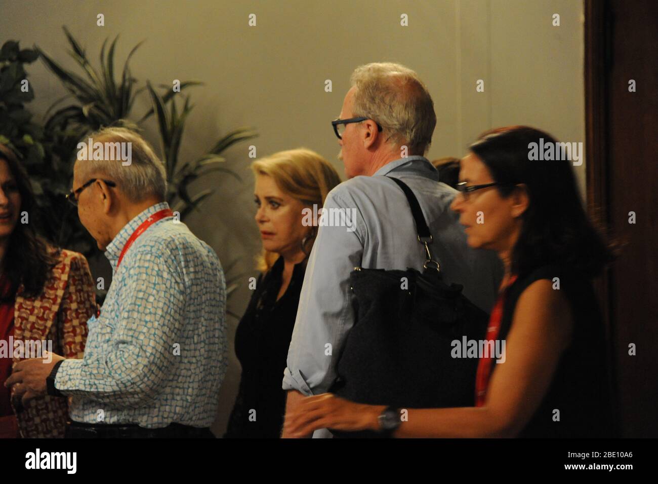 Catherine Deneuve au Festival du film de Venise 2019, photo de Nadja Sayej Banque D'Images