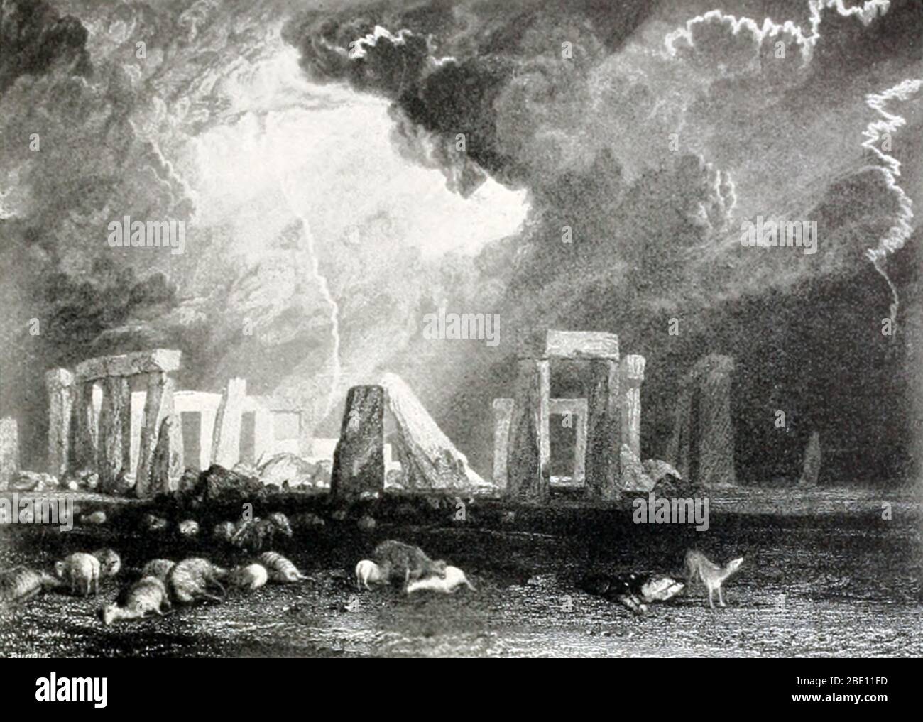 Stonehenge Banque D'Images