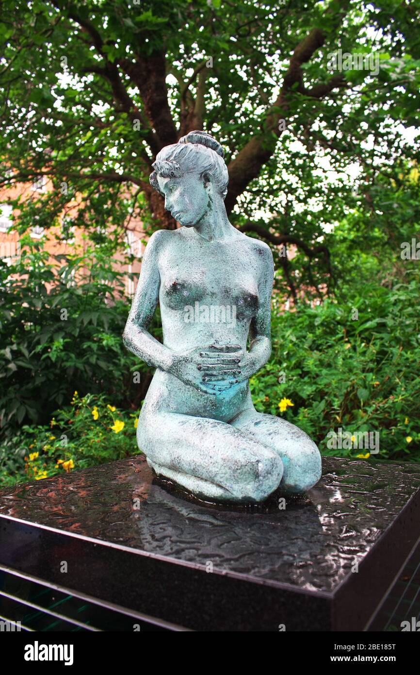 Dublin / Irlande - 01 août 2013 : le monument situé sur Merrion Square Park, Dublin, Irlande Banque D'Images