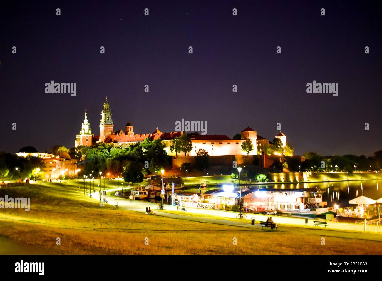 Le Château Royal de Wawel Banque D'Images