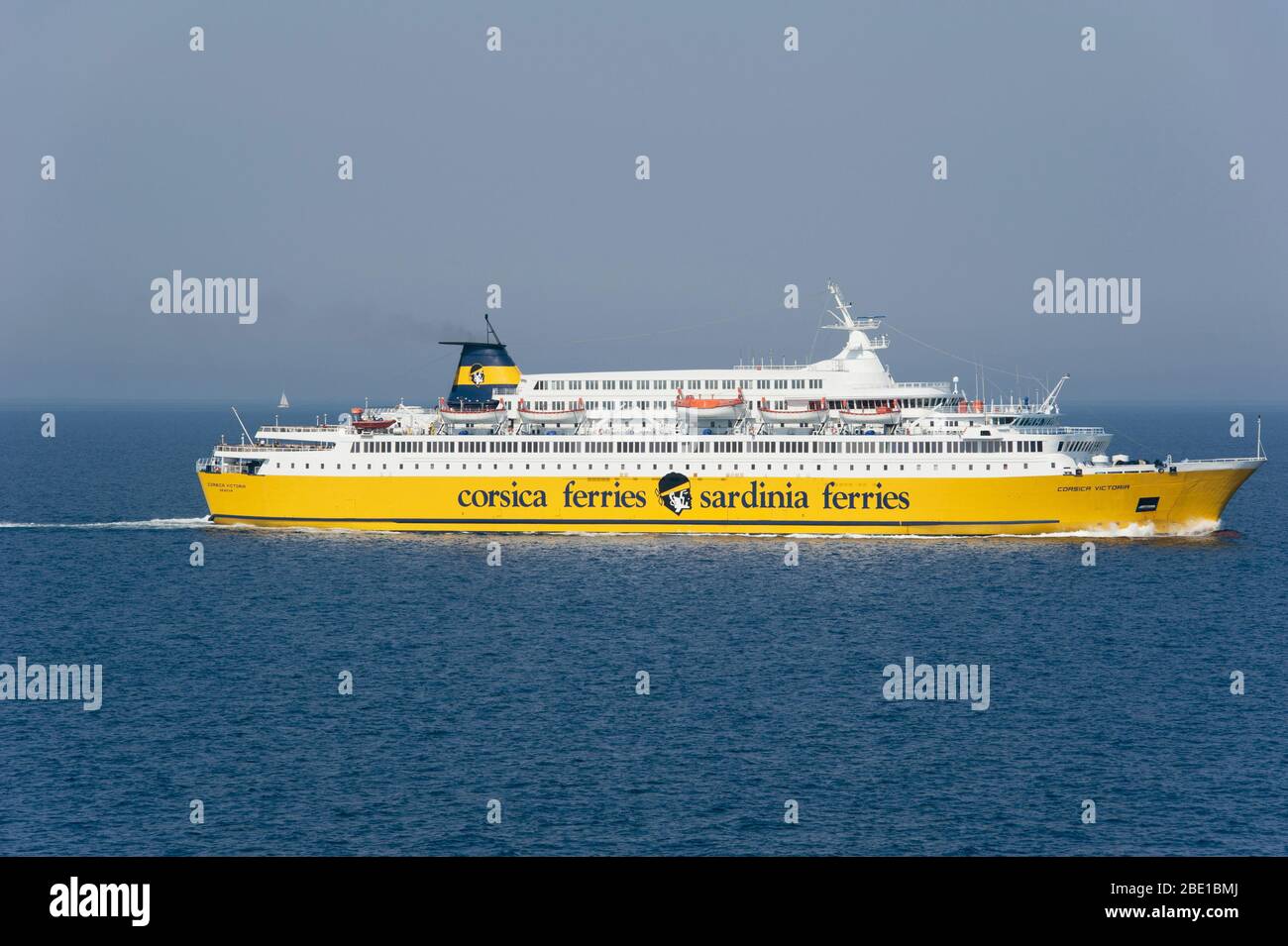 Faehre, Corse, Sardaigne, Ferries, Korsika, Frankreich, von Elba nach Korsika Banque D'Images