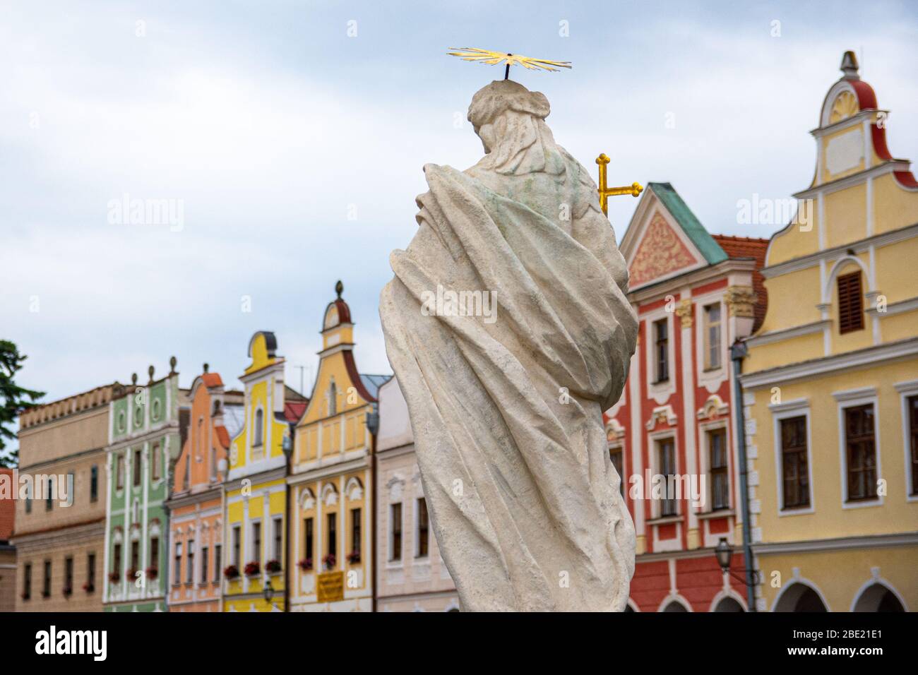 Telc Wold Patrimoine site de l'UNESCO en République tchèque Banque D'Images