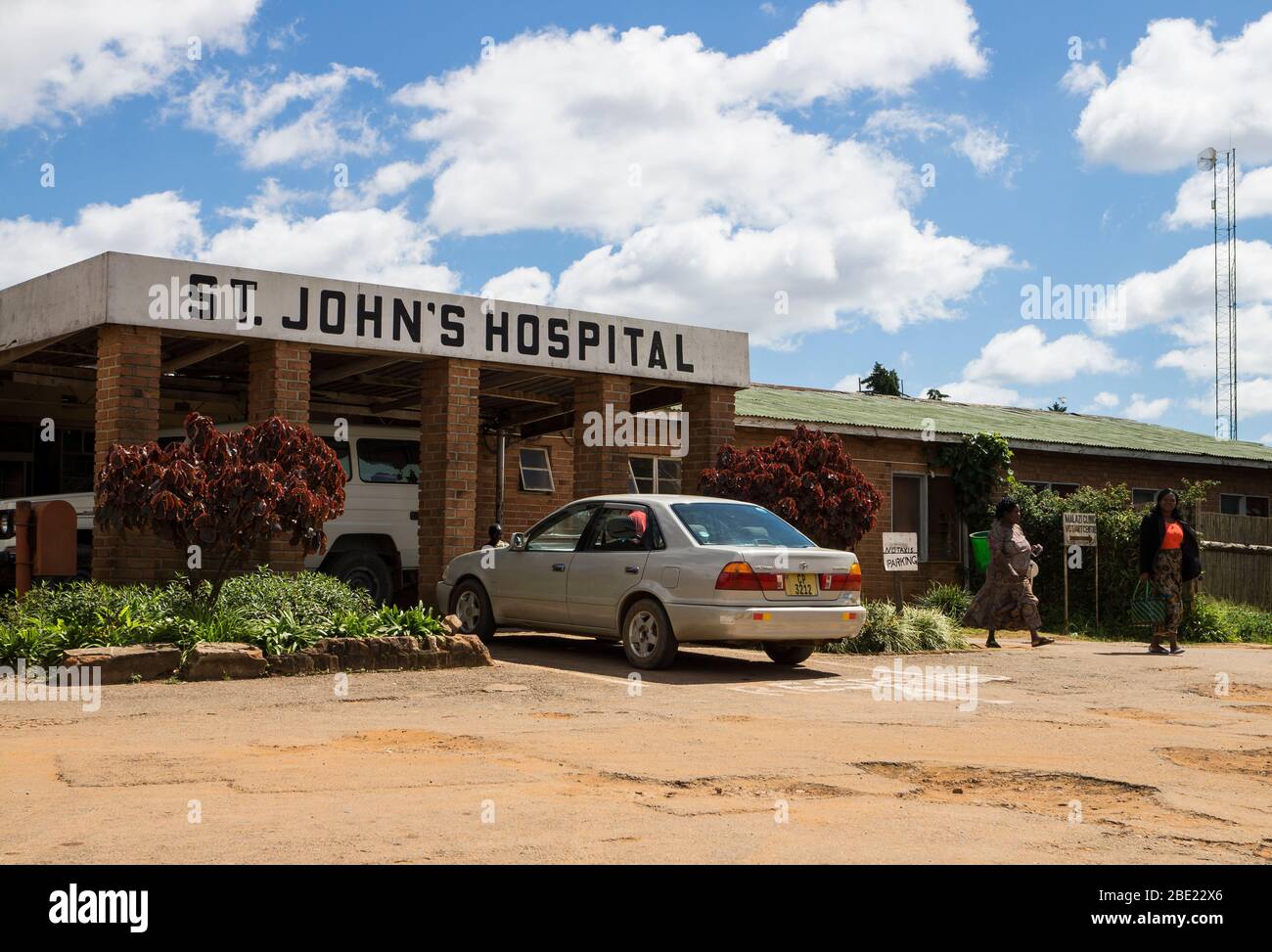 Hôpital St John's à Mzuzu, dans le nord du Malawi Banque D'Images