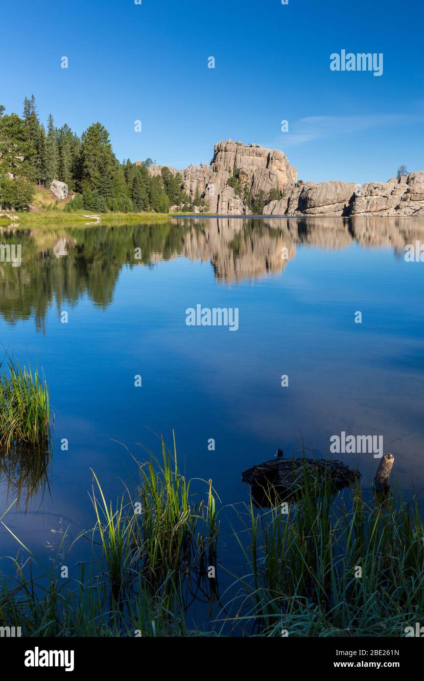 Paysage pittoresque du lac Sylvan Banque D'Images