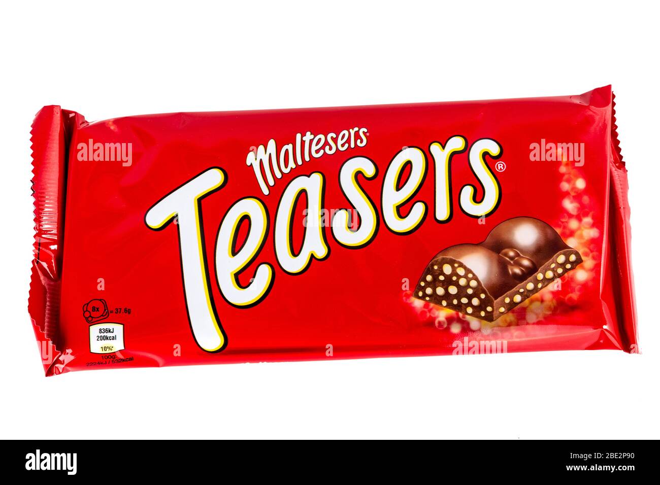 Barre de chocolat à teasers de MALTESERS, marque Mars, confiseries, barre de chocolat Maltesers, barre de maltesers, barre de chocolat, bar, chocolat, barres, gommes à thé Banque D'Images