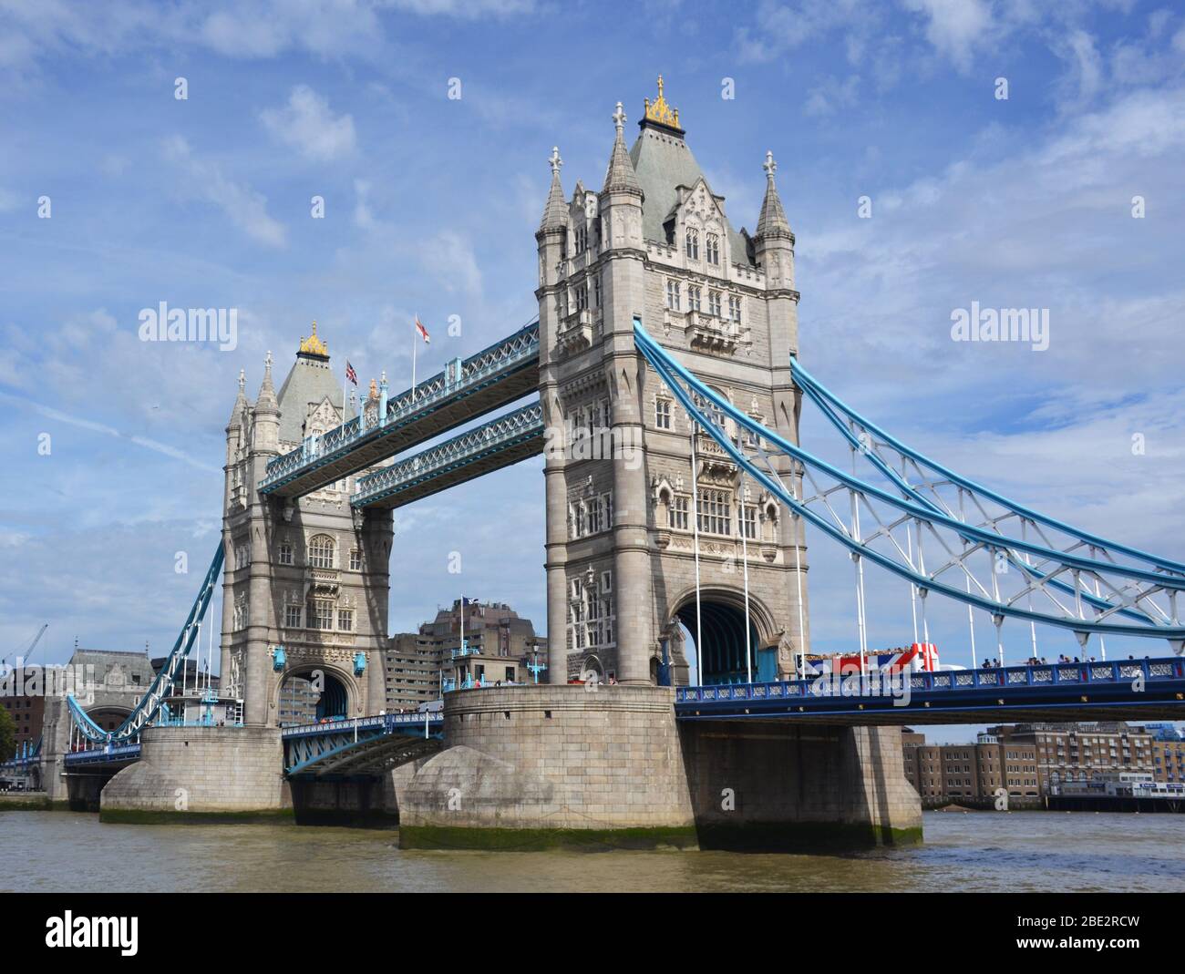 Tower Bridge à Londres, Royaume-Uni Banque D'Images