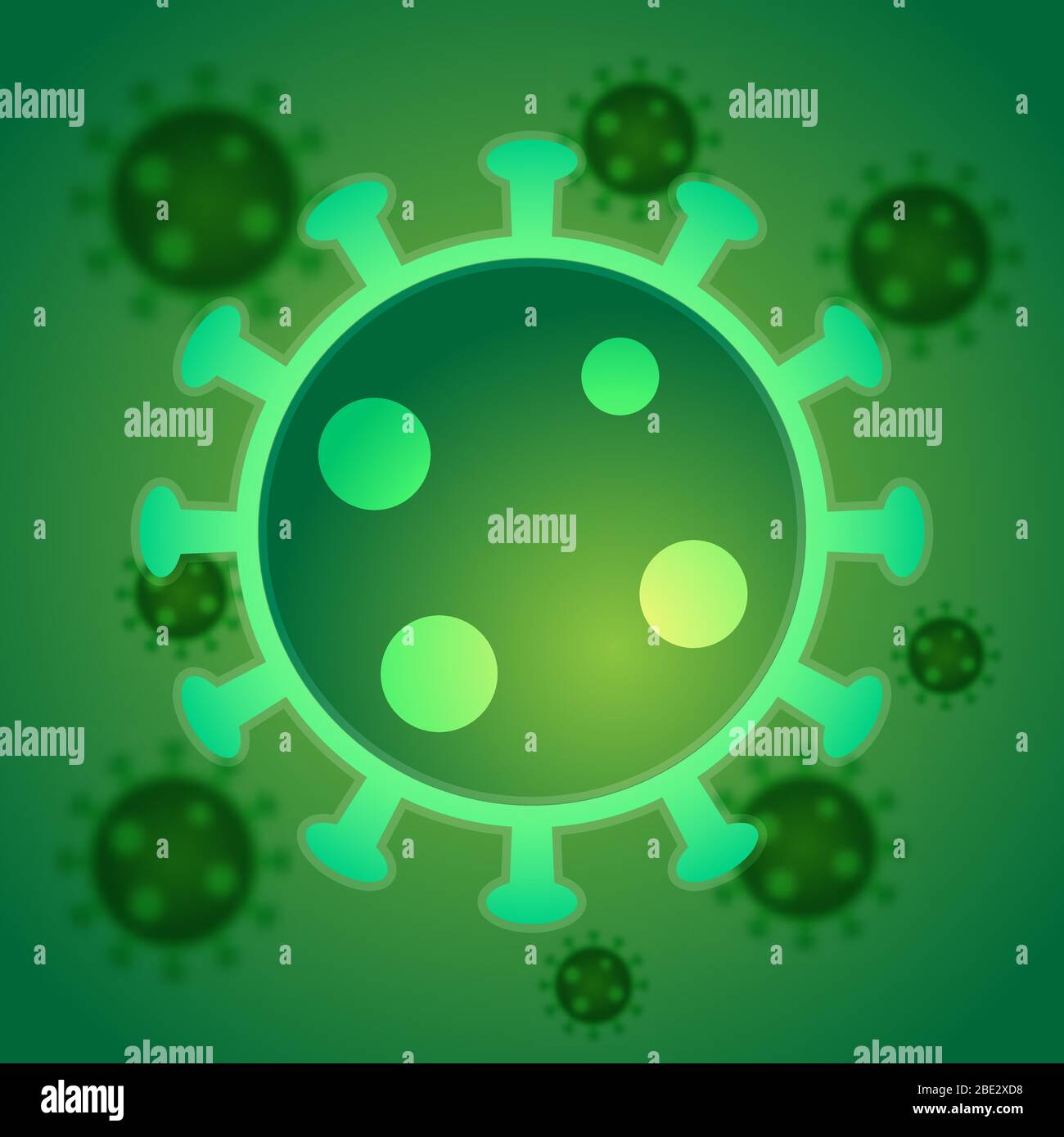 éclosion du virus de la couronne covid-19. Arrière-plan graphique. Illustration vectorielle Illustration de Vecteur