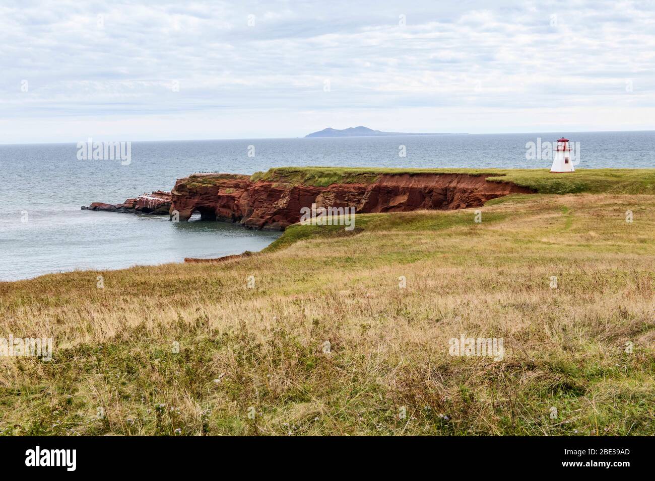 Les Maritimes, le Canada, le golfe du Saint-Laurent. Îles de la Madeleine, Îles-de-la-Madeleine (Québec). Côte. Banque D'Images