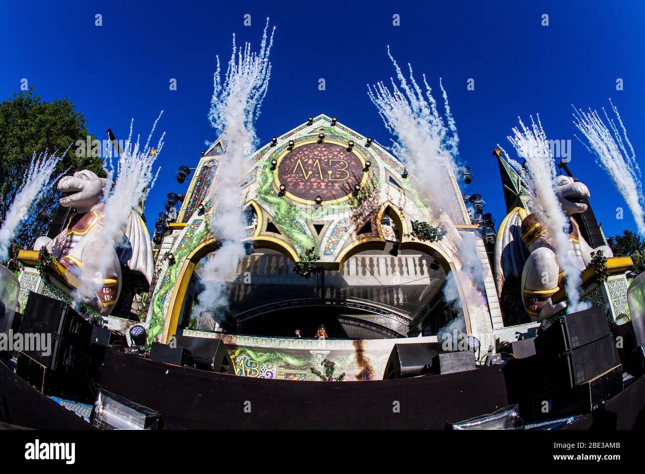 Odense, Danemark. 29 juin 2018. Le producteur de musique australien, DJ et remixer, le programme sera Sparks, qui se produit en direct lors du festival de musique danoise de Tinderbox 2018 à Odense. (Crédit photo: Gonzales photo - Lasse Lagoni). Banque D'Images