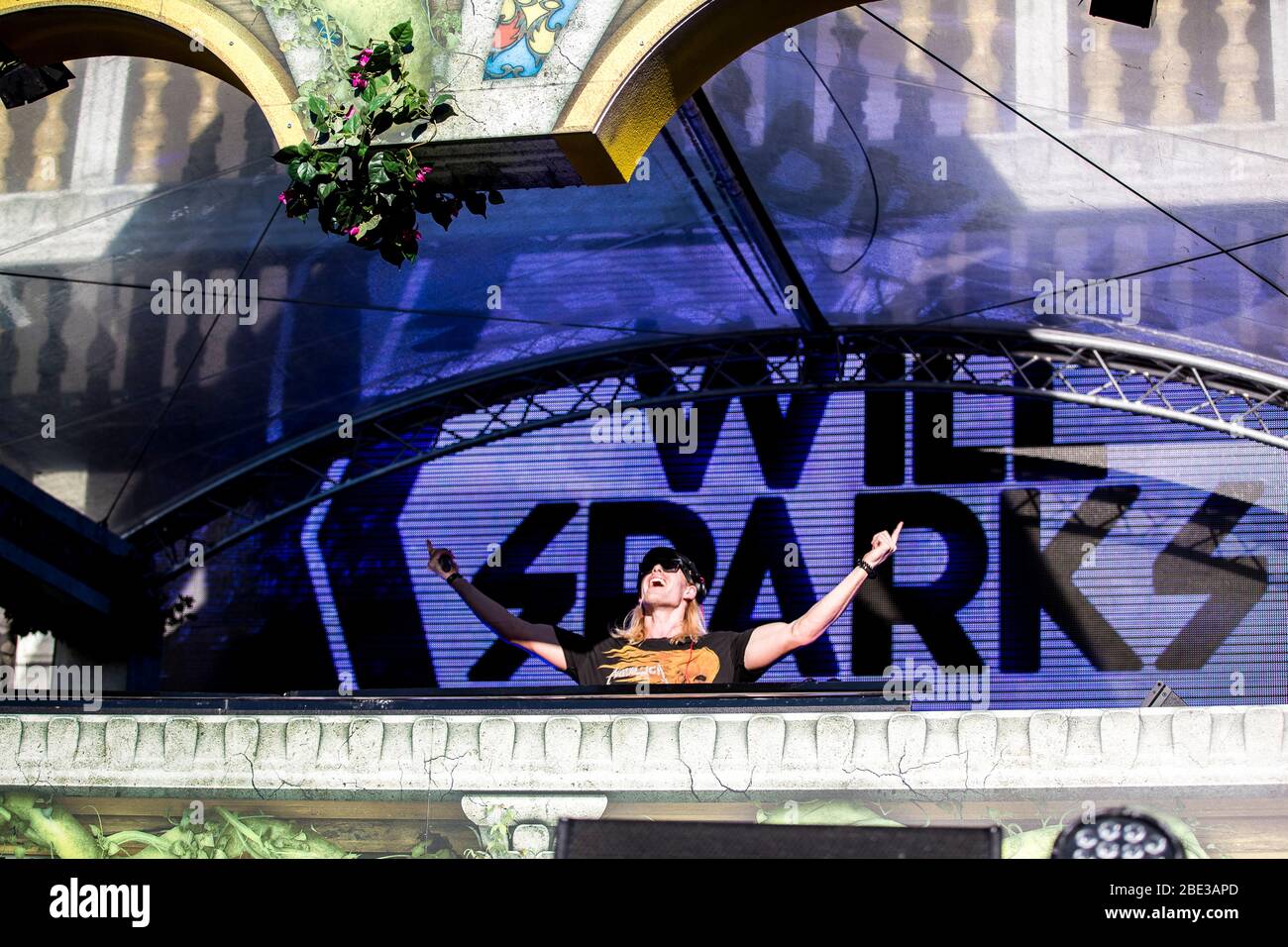 Odense, Danemark. 29 juin 2018. Le producteur de musique australien, DJ et remixer, le programme sera Sparks, qui se produit en direct lors du festival de musique danoise de Tinderbox 2018 à Odense. (Crédit photo: Gonzales photo - Lasse Lagoni). Banque D'Images