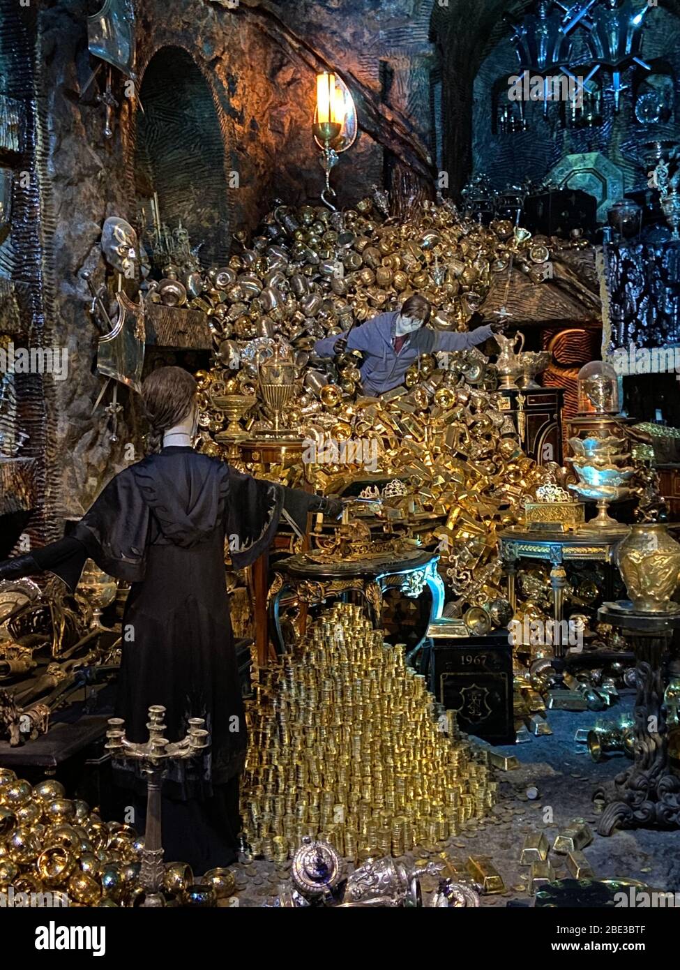 Gragotts Bank - Harry Potter WB Studio Tour Banque D'Images