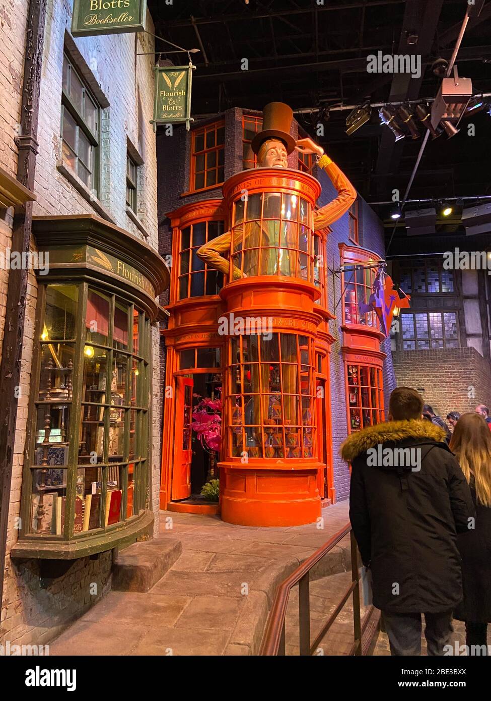 Wheezes de Weasleys - Harry Potter WB Studio Tour Banque D'Images