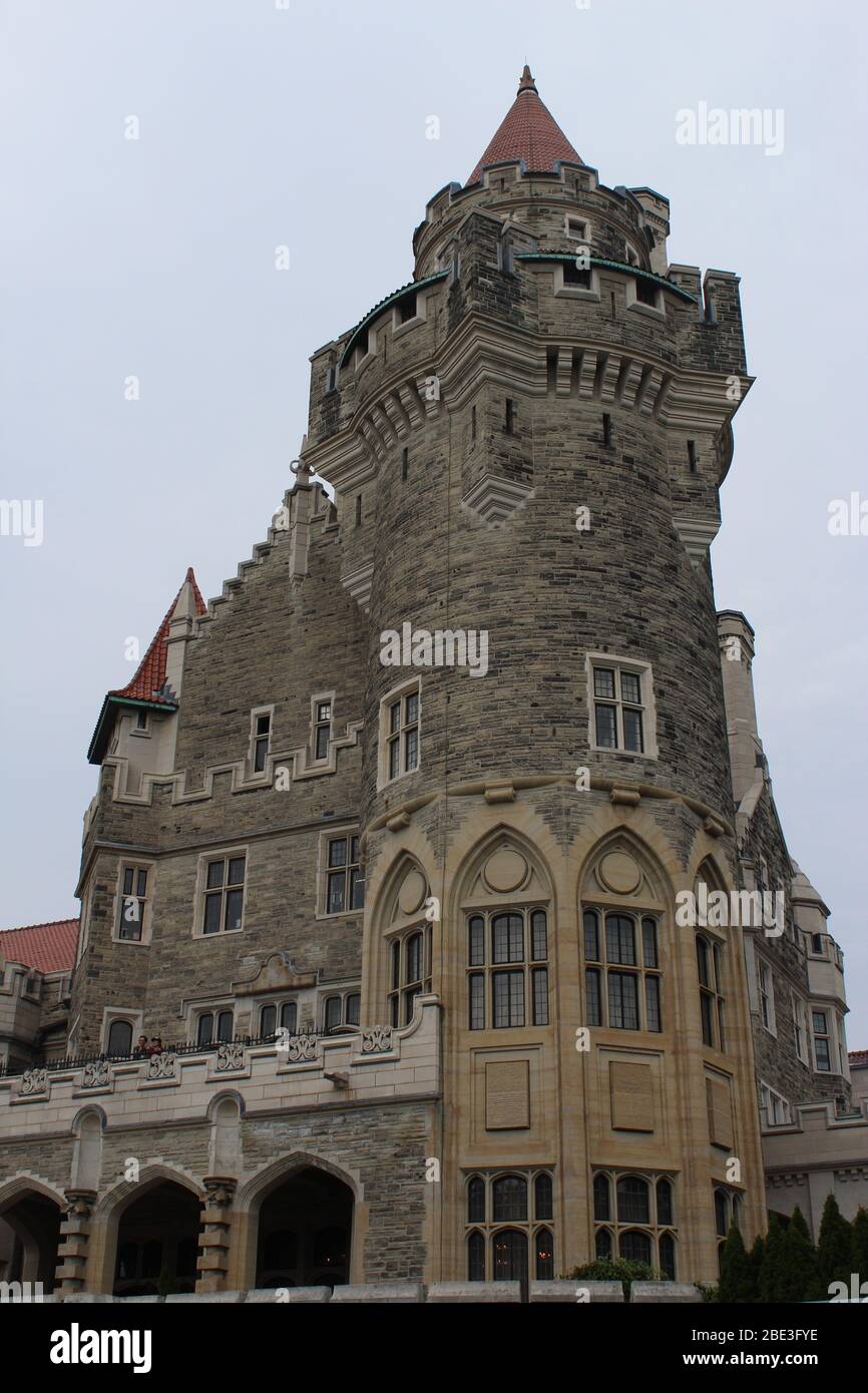 La Casa Loma, Toronto, Canada Banque D'Images