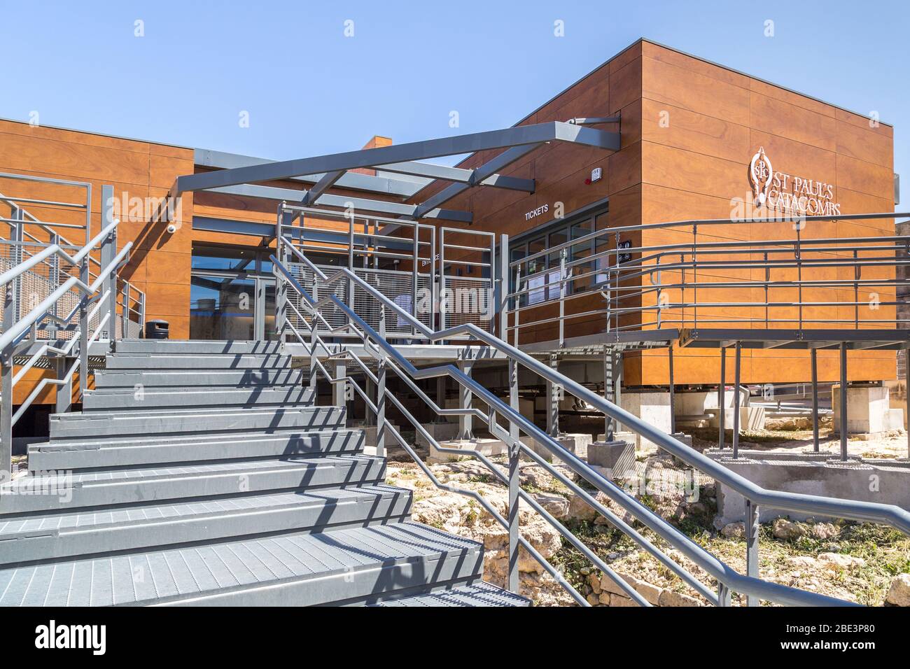 Musée des catacombes de St Paul, Hal-Bajjjada, IR-Rabat, de la période phénicienne-punique, Malte Banque D'Images