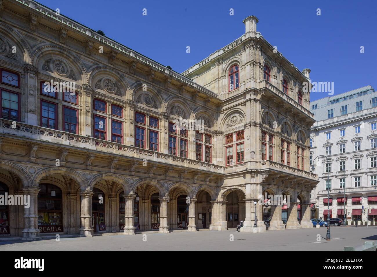 Wien, Staatsoper // Vienne, Opéra d'Etat Banque D'Images