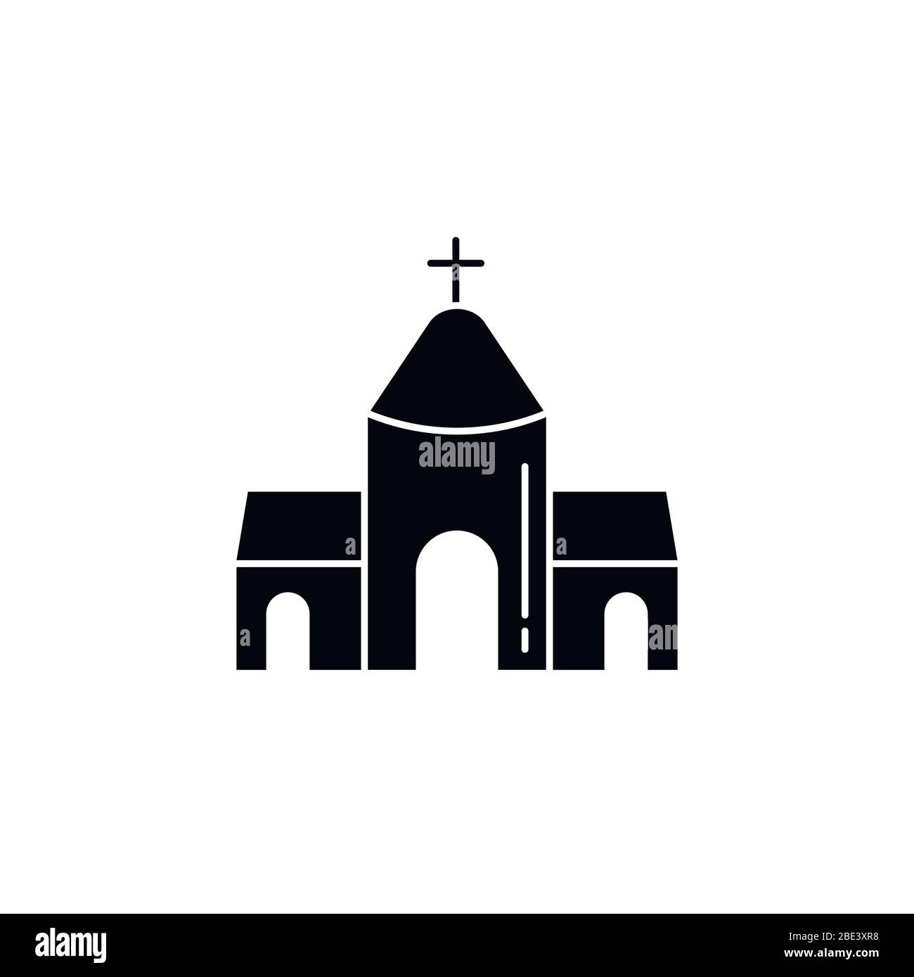 Église de construction icône noire de pâques isolée sur un fond blanc.conception d'élément de Pâques.concept de religion.signe vectoriel Illustration de Vecteur Église de construction icône noire de pâques isolée sur un fond blanc.conception d'élément de Pâques.concept de religion.signe vectoriel Illustration de Vecteur