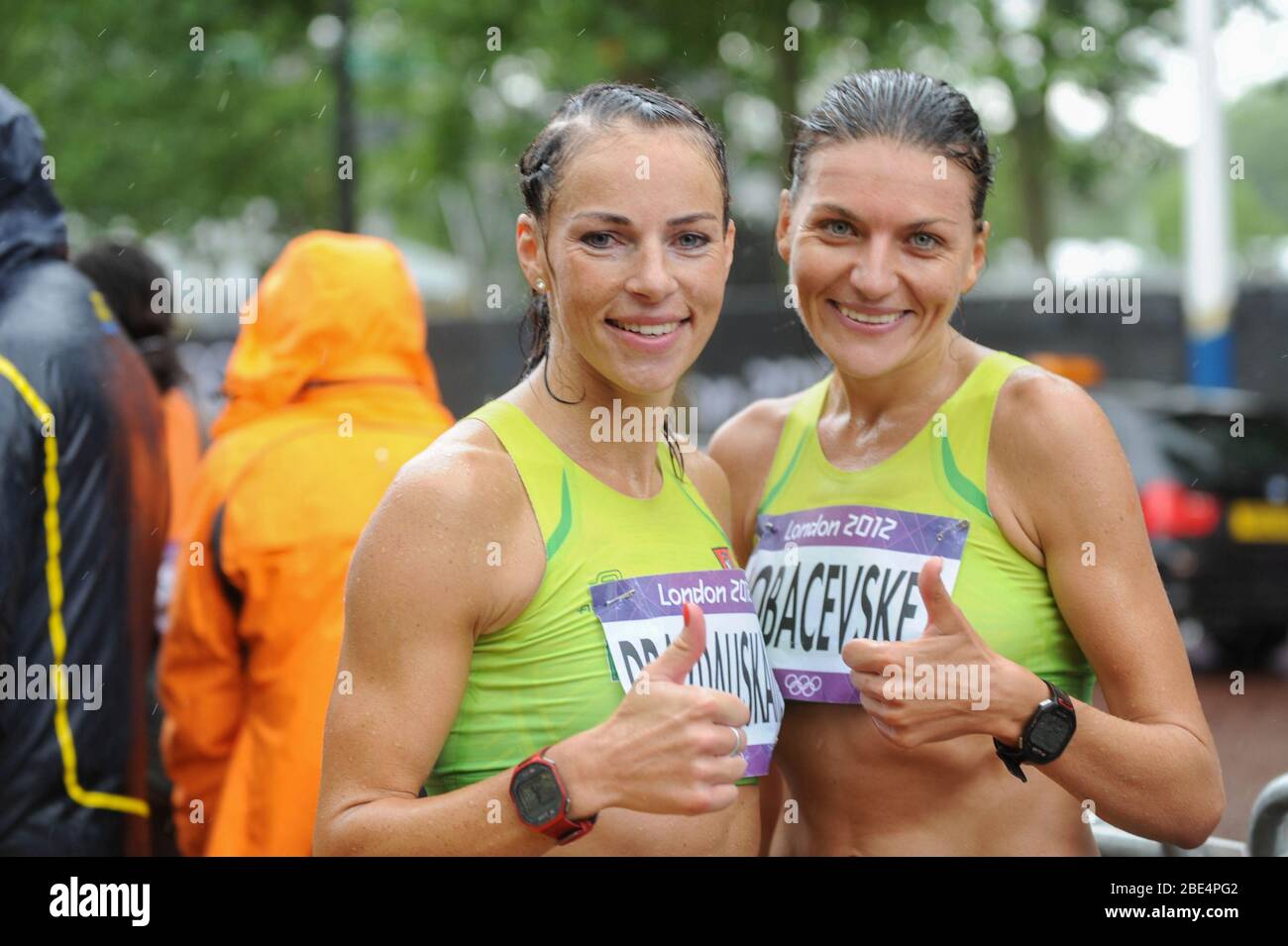 Rasa Drazdauskaite - coureur lituanien, Olympian Banque D'Images