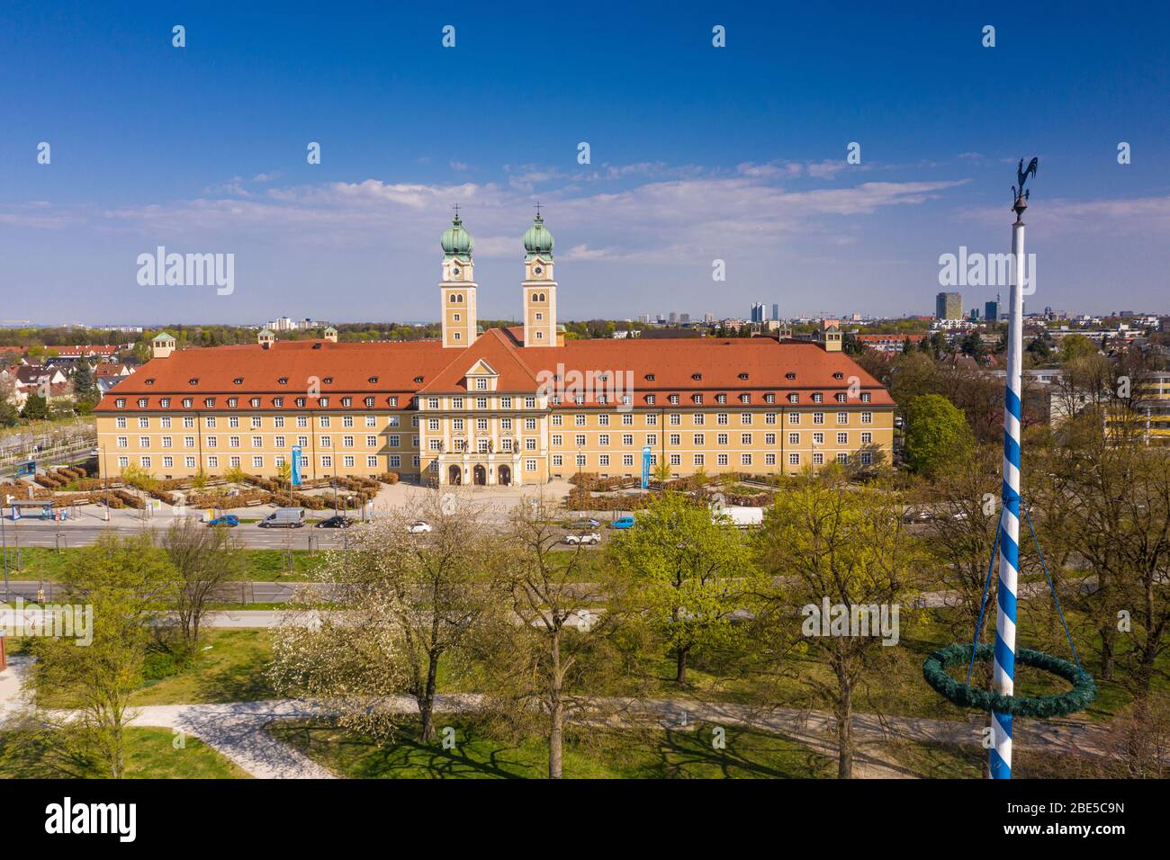 Maison de personnes âgées Münchenstift Sankt Josef à Munich, Allemagne Banque D'Images