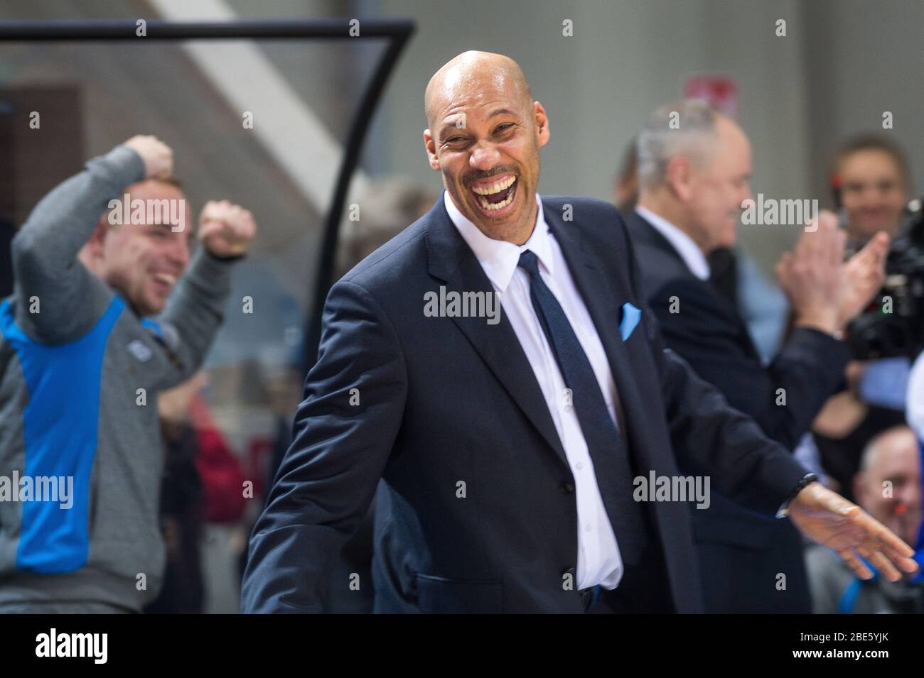 LaVar ball - spécialiste du basket-ball, organisateur, entraîneur Banque D'Images