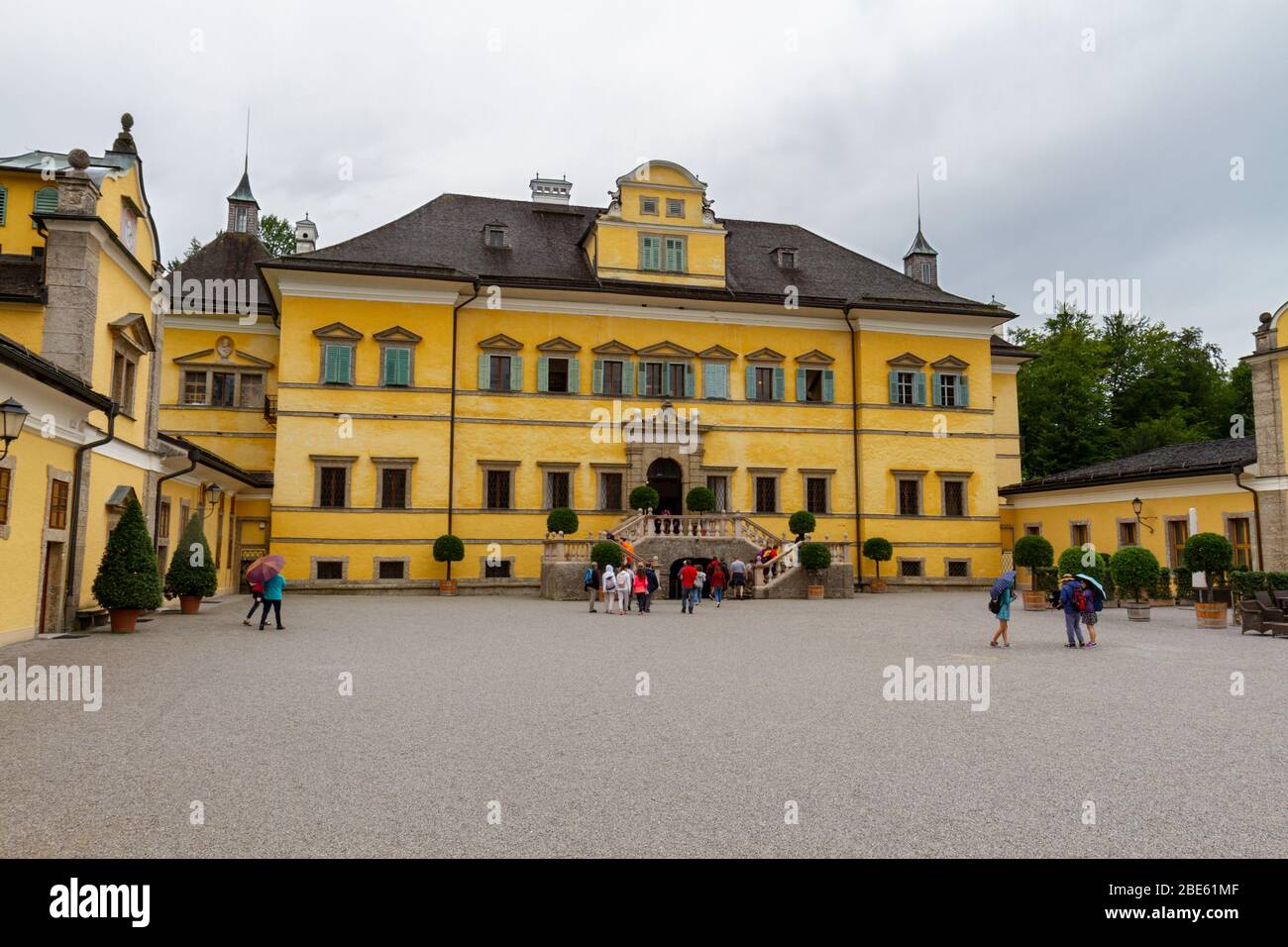 Le Palais, Schloss Hellbrunn, Salzbourg, Autriche. Banque D'Images