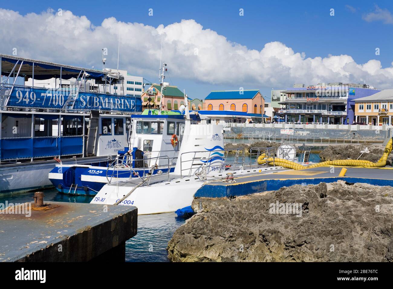 Sous-marin Atlantis à George Town, Grand Cayman, îles Caïmanes, grandes Antilles, Caraïbes Banque D'Images